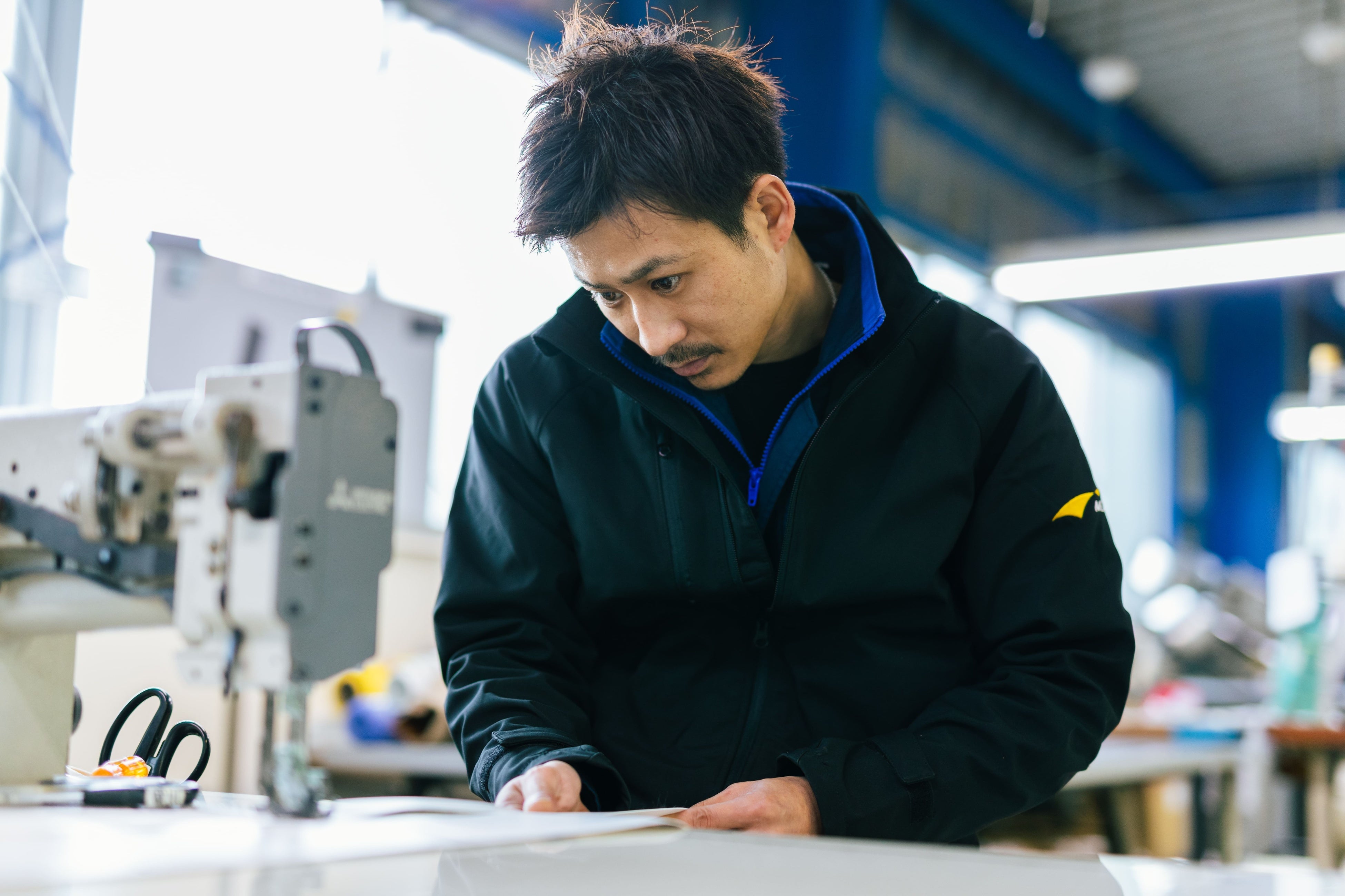 山口産業　製造部　縫製課長 大串 望