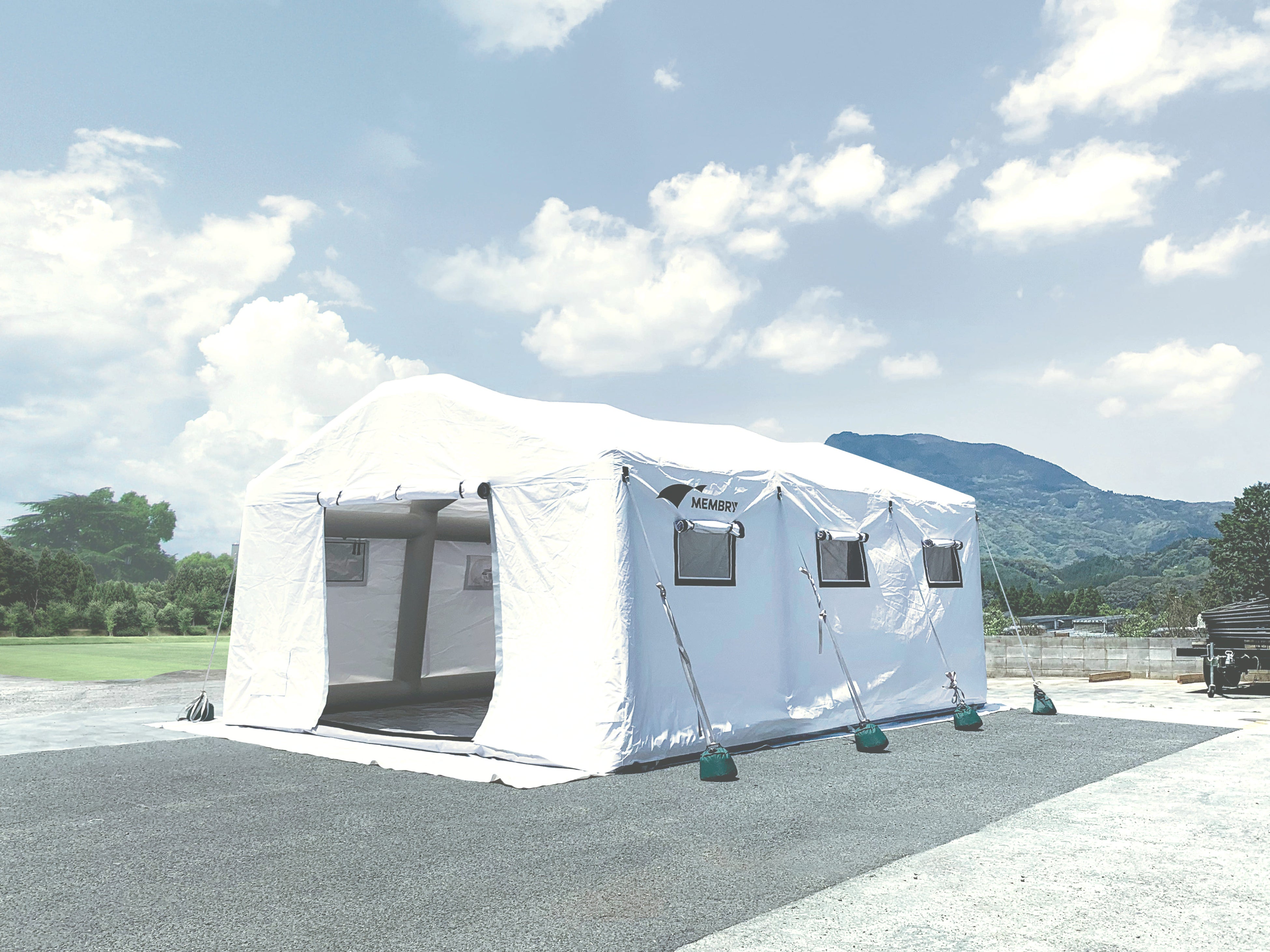 医療用エアーテント