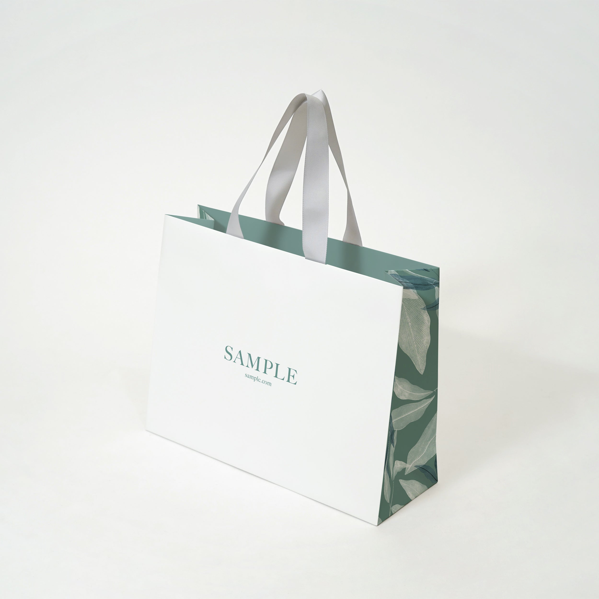 ボタニカルをモチーフにしたショッパー