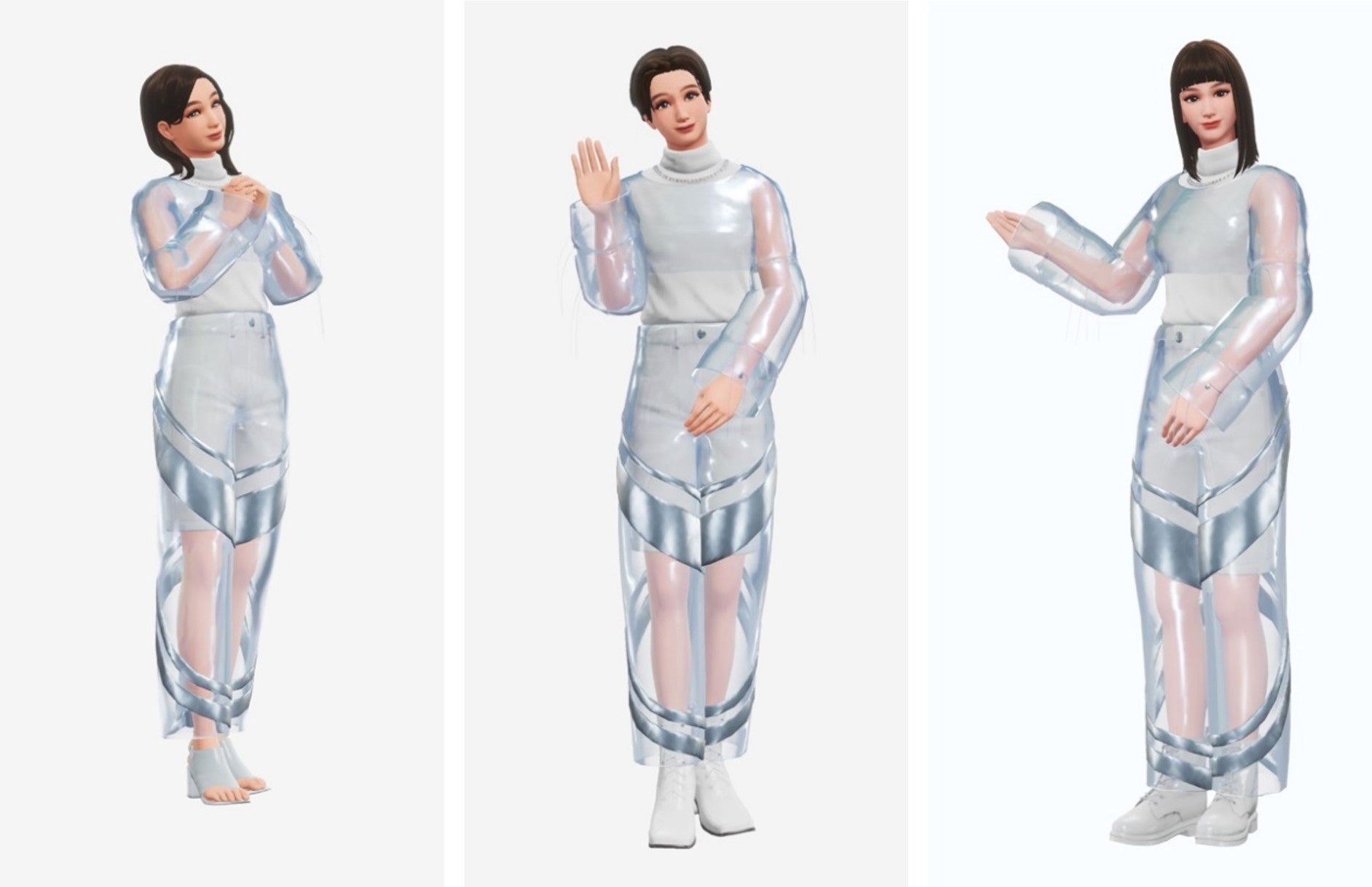 オリジナル衣装で出迎えるレシピスト