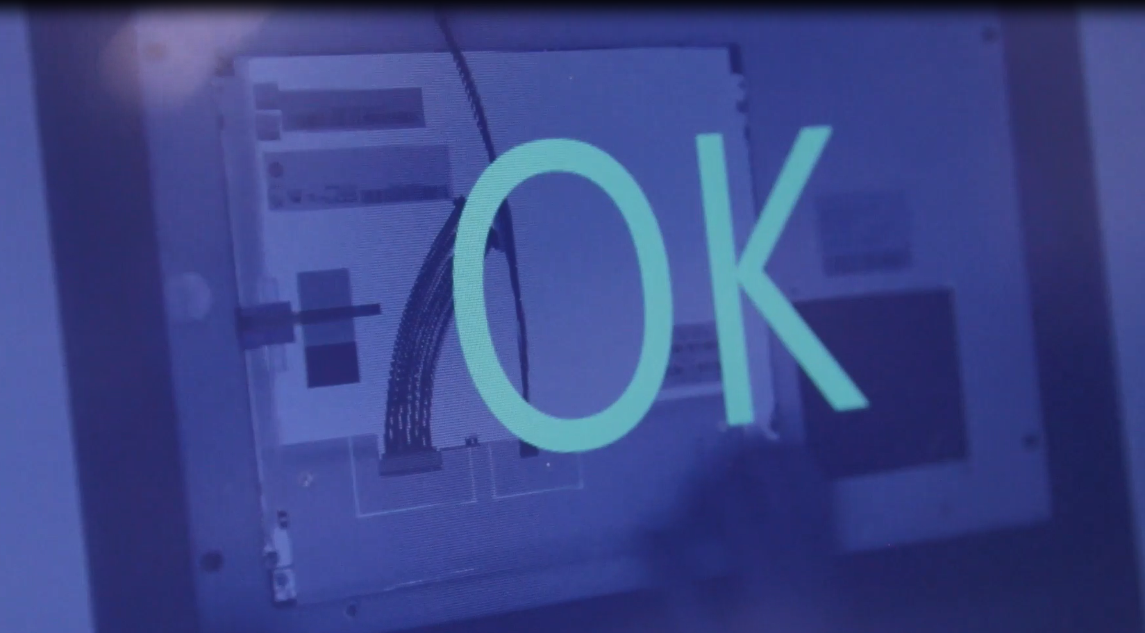 結果がフィードバックされている様子