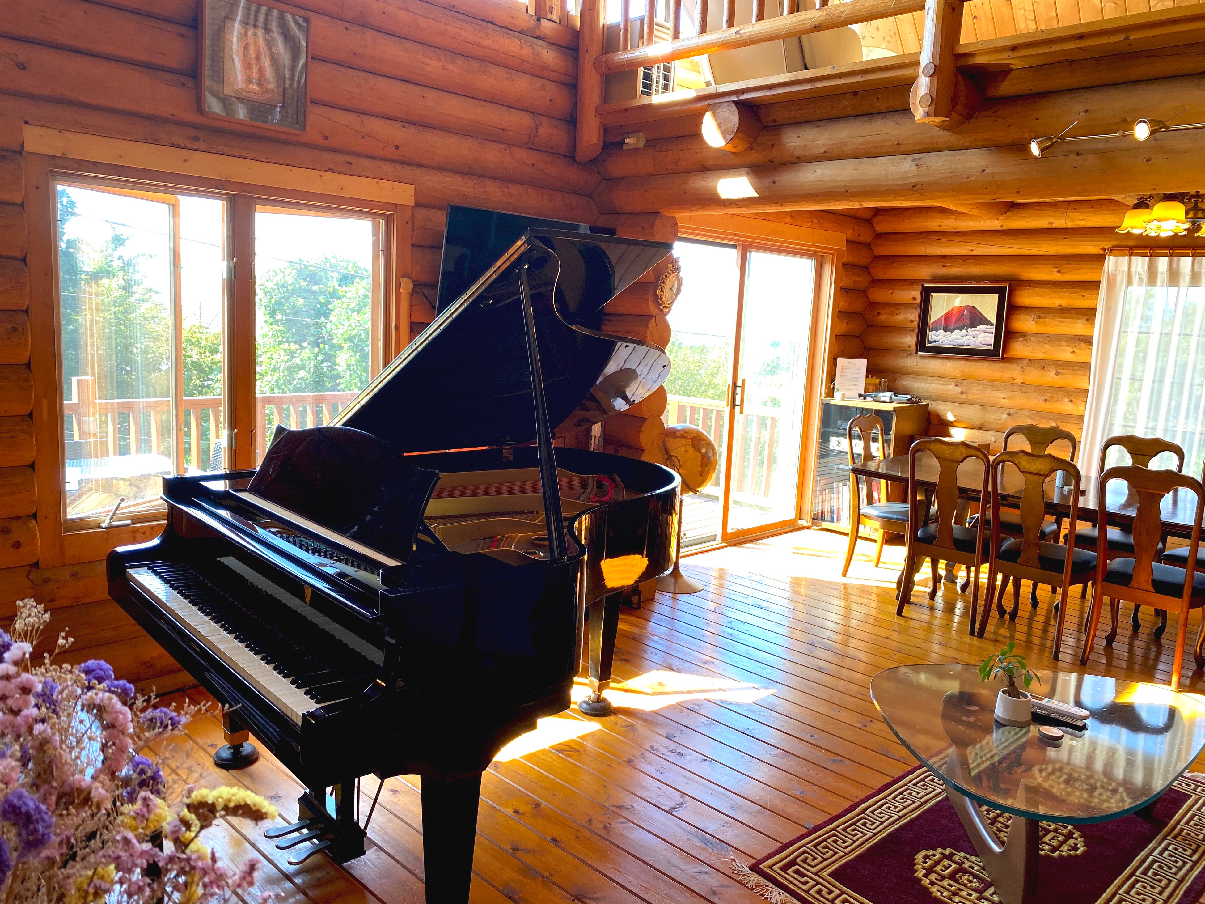 完全リニューアルしたグランドピアノ