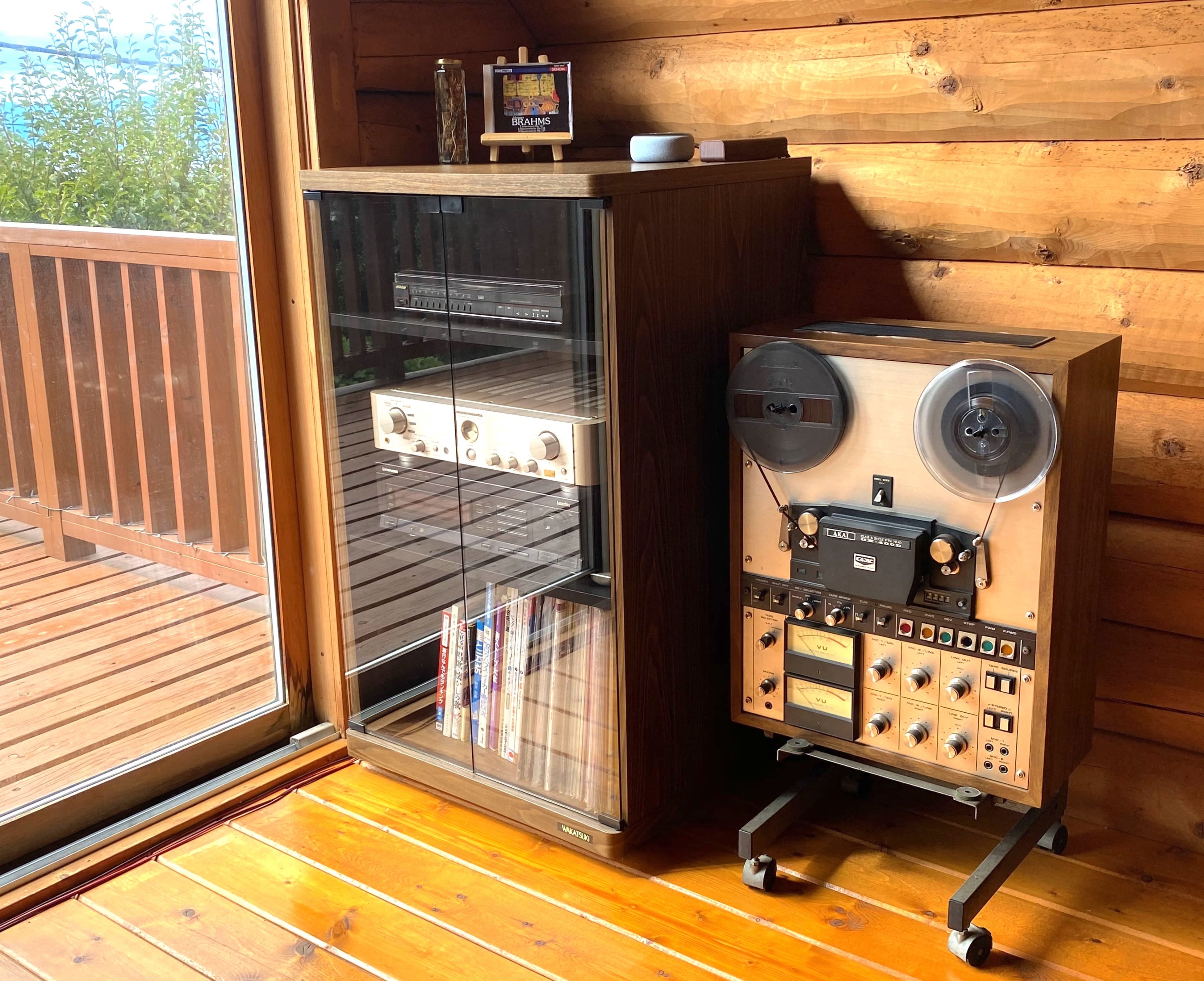 オーディオファンも満足の充実したステレオ環境