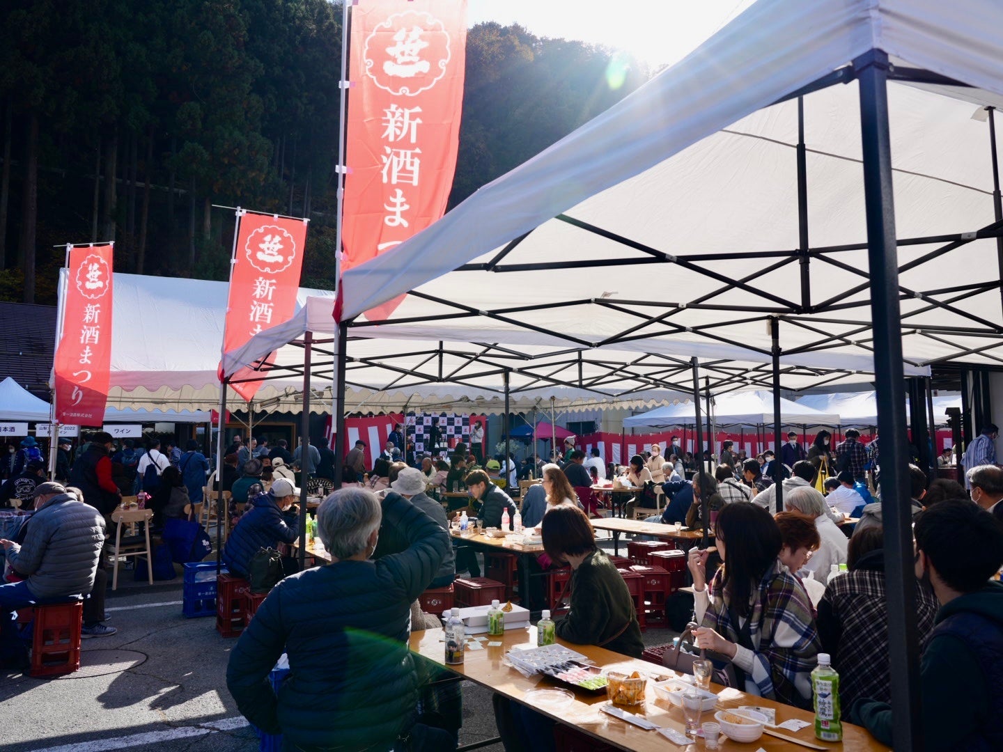 2022年の新酒まつりの様子