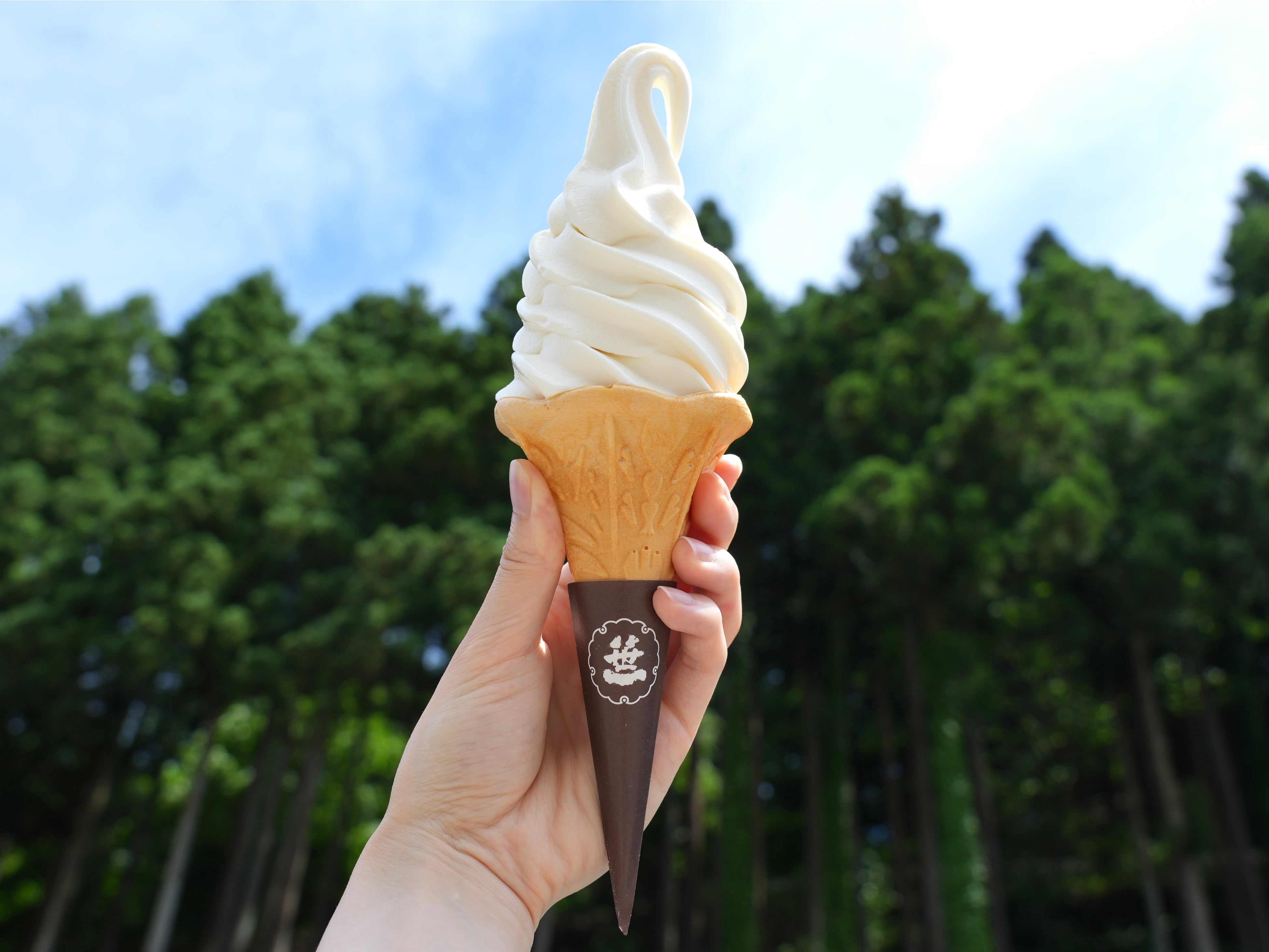 笹一吟醸ソフトクリーム