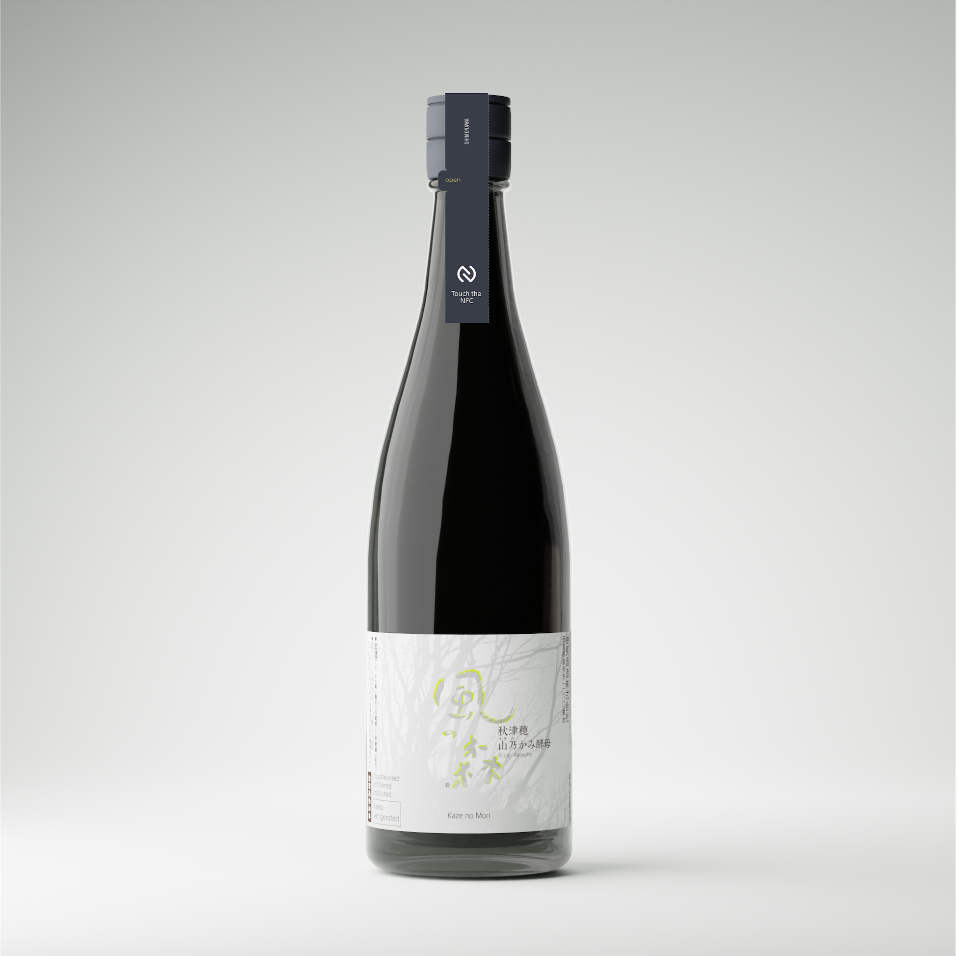 「SHIMENAWA（しめなわ）」付き油長酒造株式会社・日本酒「風の森 山乃かみ」