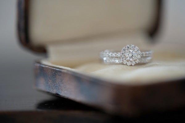 結婚指輪と婚約指輪の重ねづけ