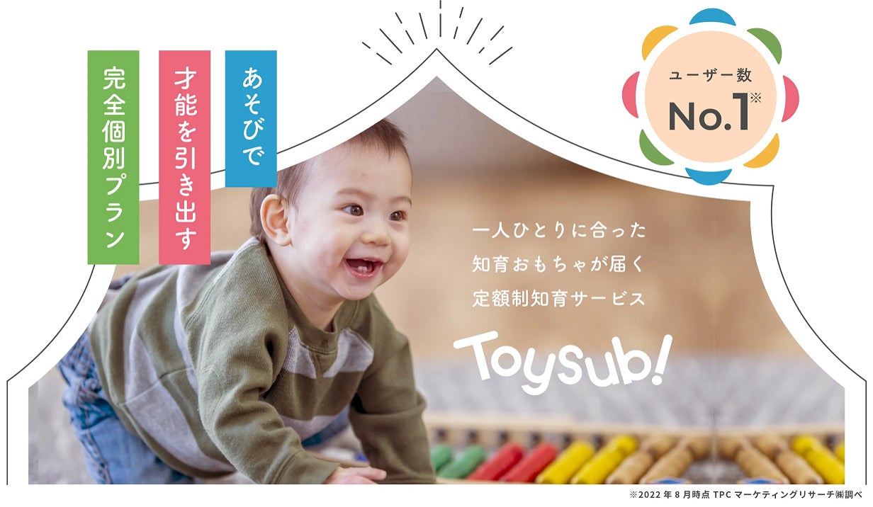 TBSイノベーション・パートナーズ、知育玩具のサブスク「トイサブ!」を運営する、トラーナへ出資