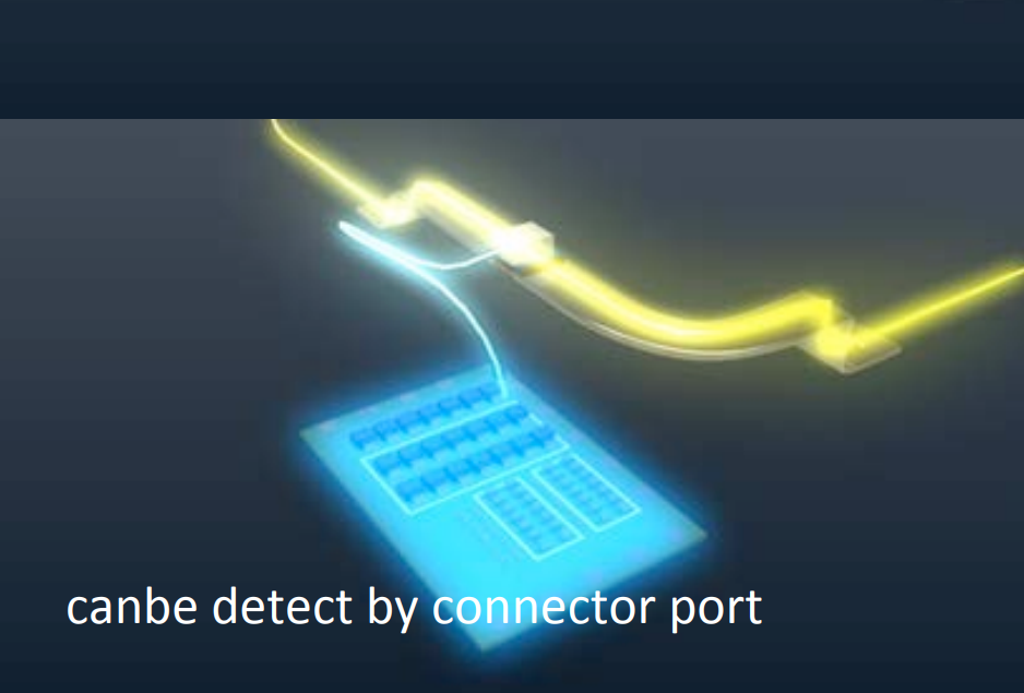 コネクタ付きシャント：バッテリーシステムとワンタッチ接続できる