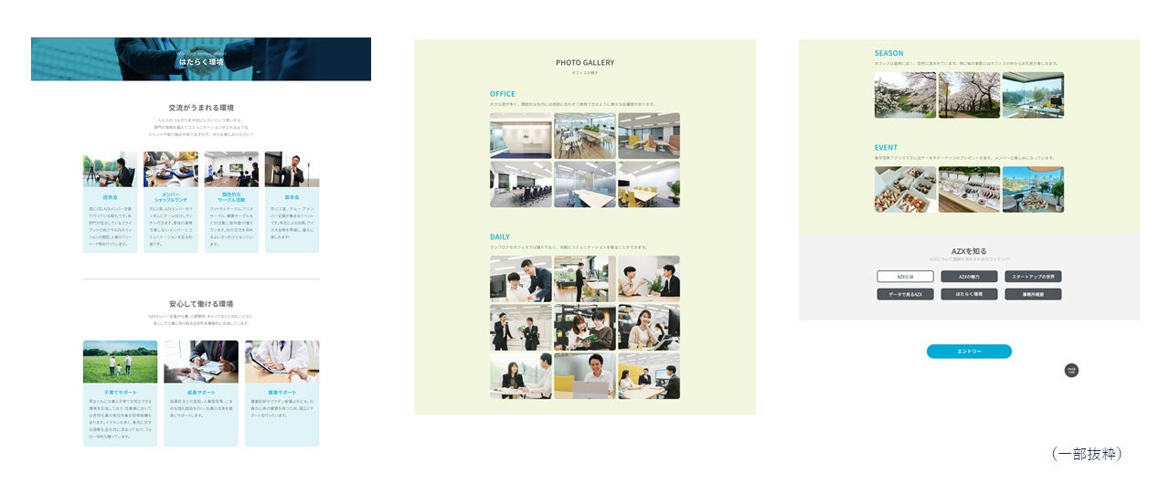 【AZX】はたらく環境