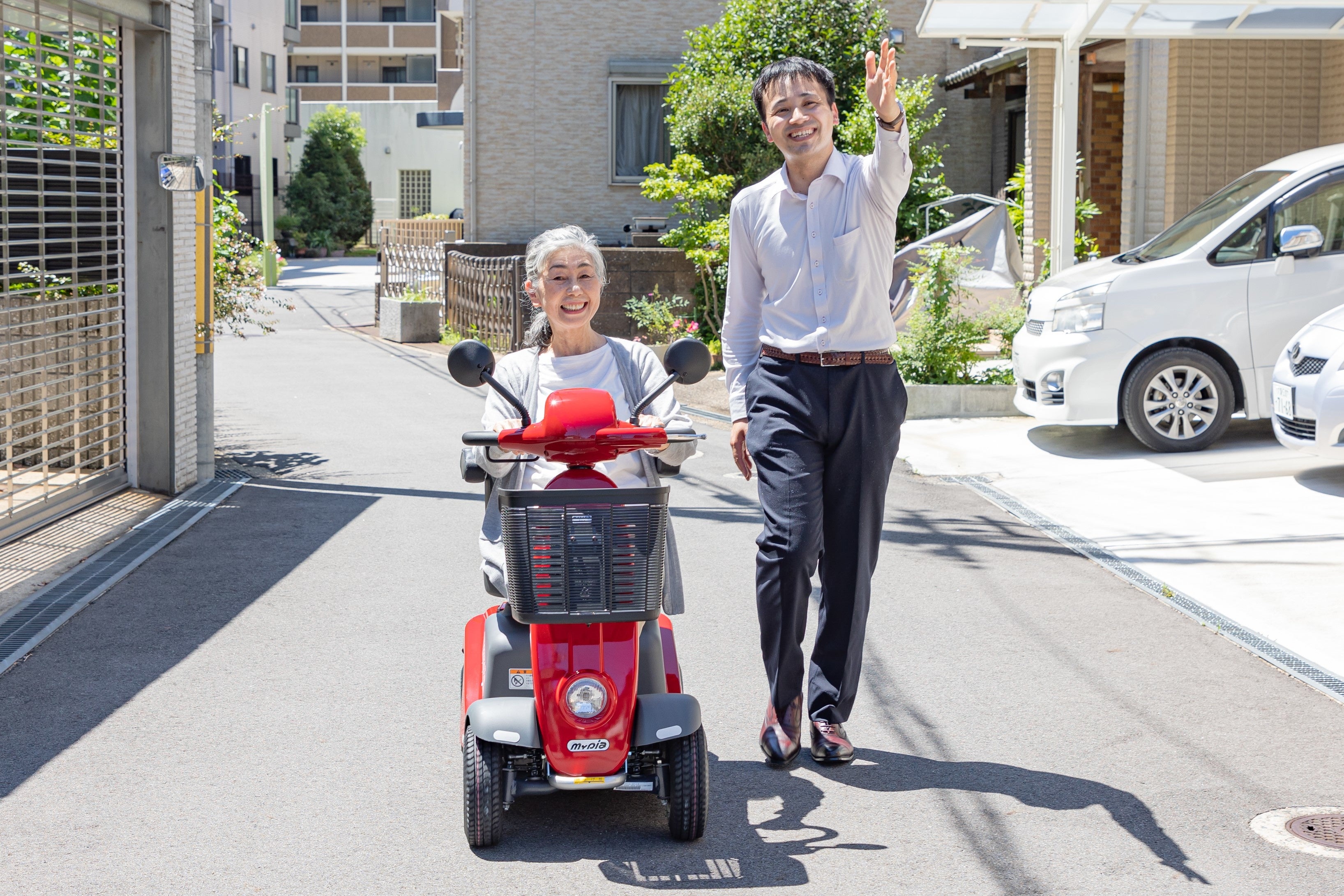 ちょっとしたお出かけ・お買い物に。毎日の生活を豊かにするお手伝いをします。