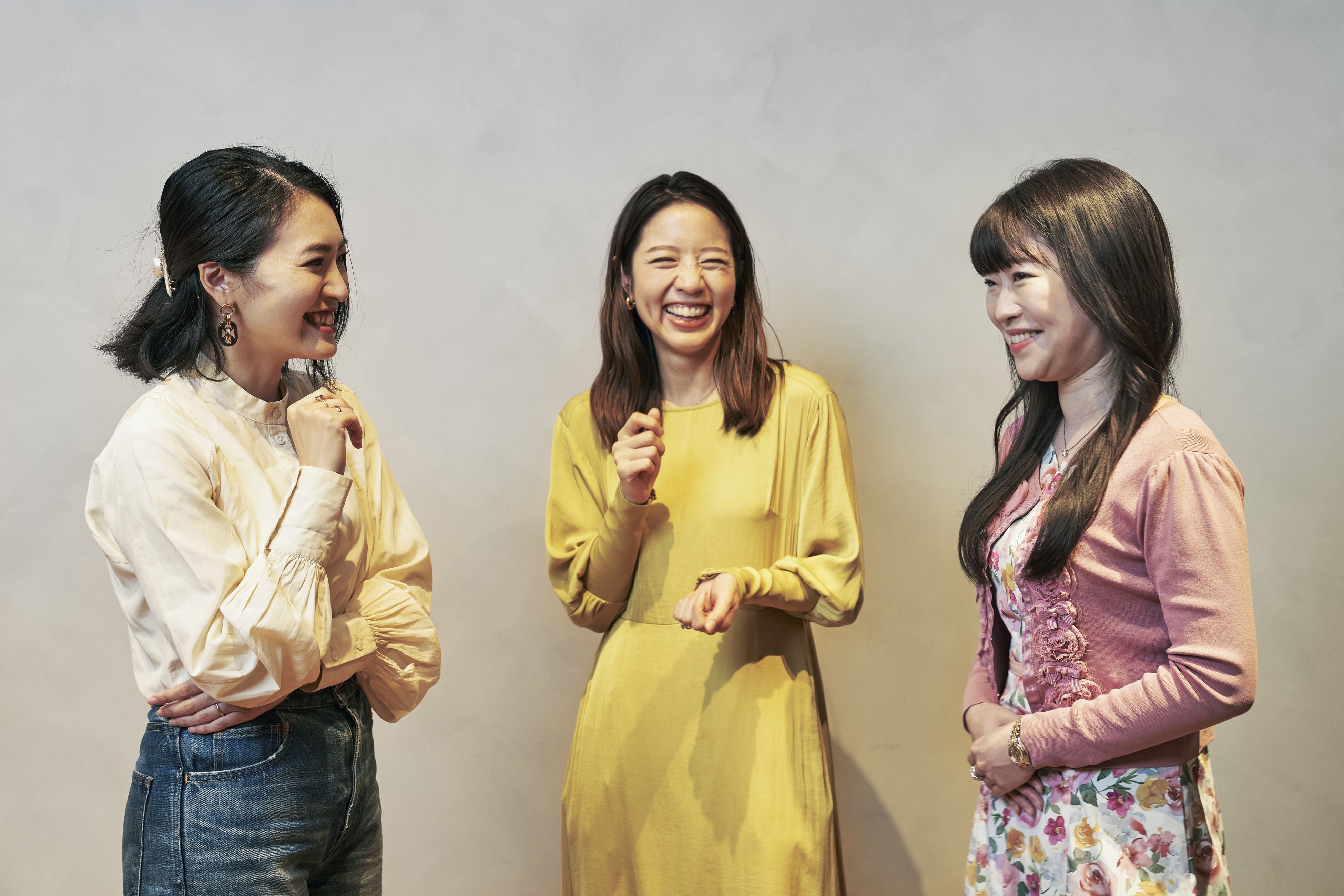 左：岡田　中央：大江　右：中尾