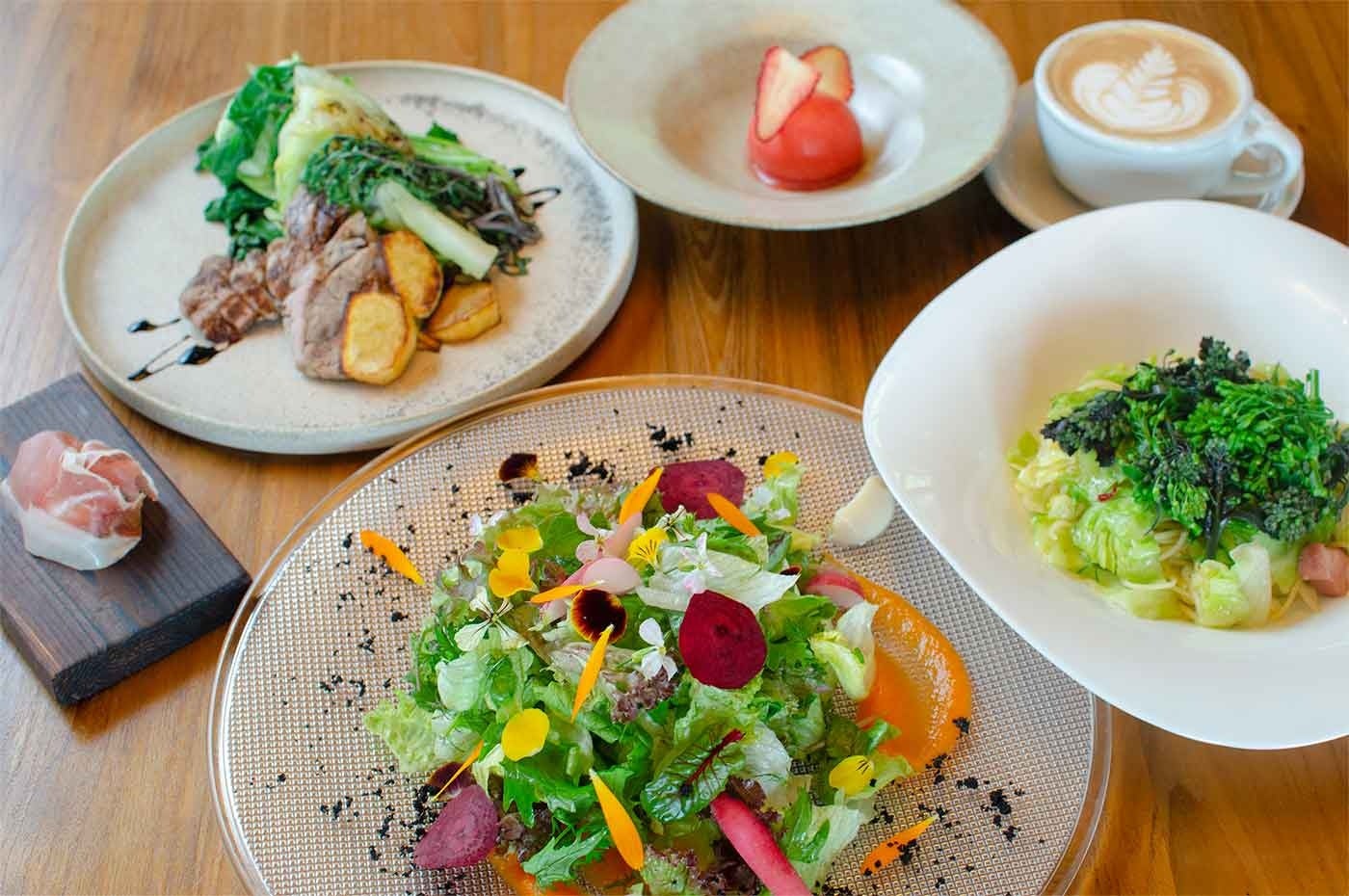 奥田政行氏監修によるイタリアンコース料理