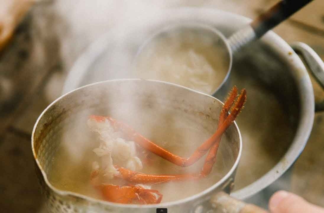 海女小屋 なか川「伊勢えび汁」