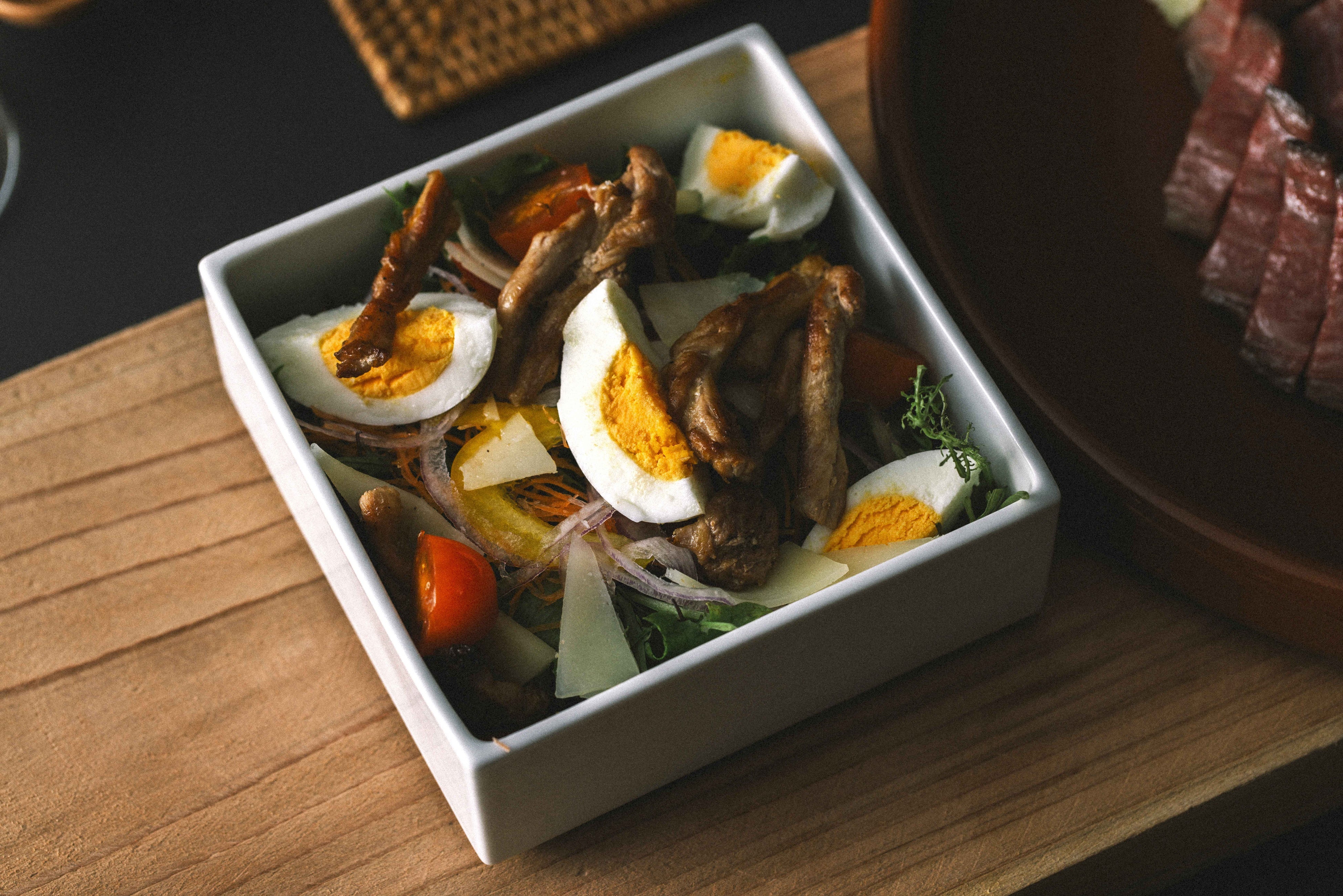 美食家風サラダ　熊野地鶏