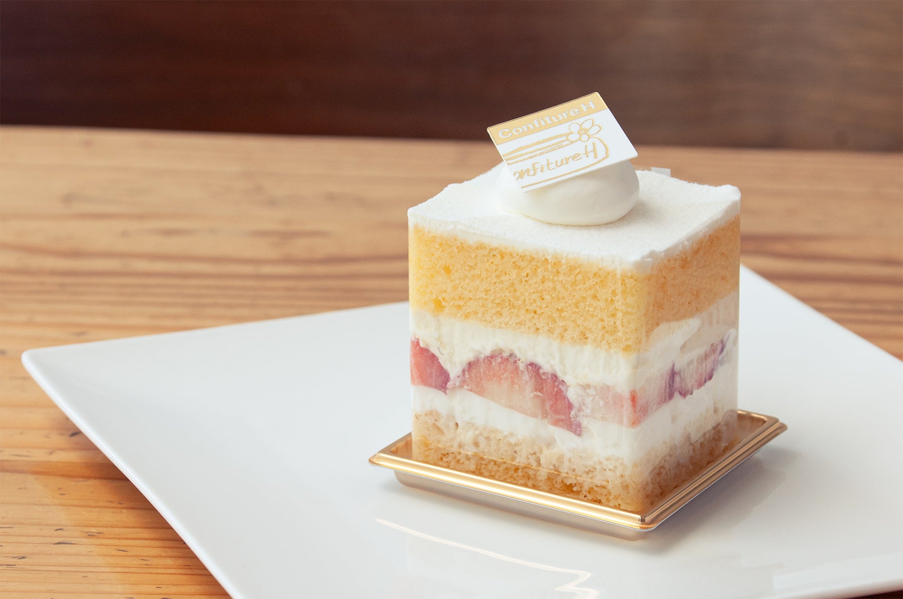 Confiture H「大紀町産イチゴのショートケーキ」