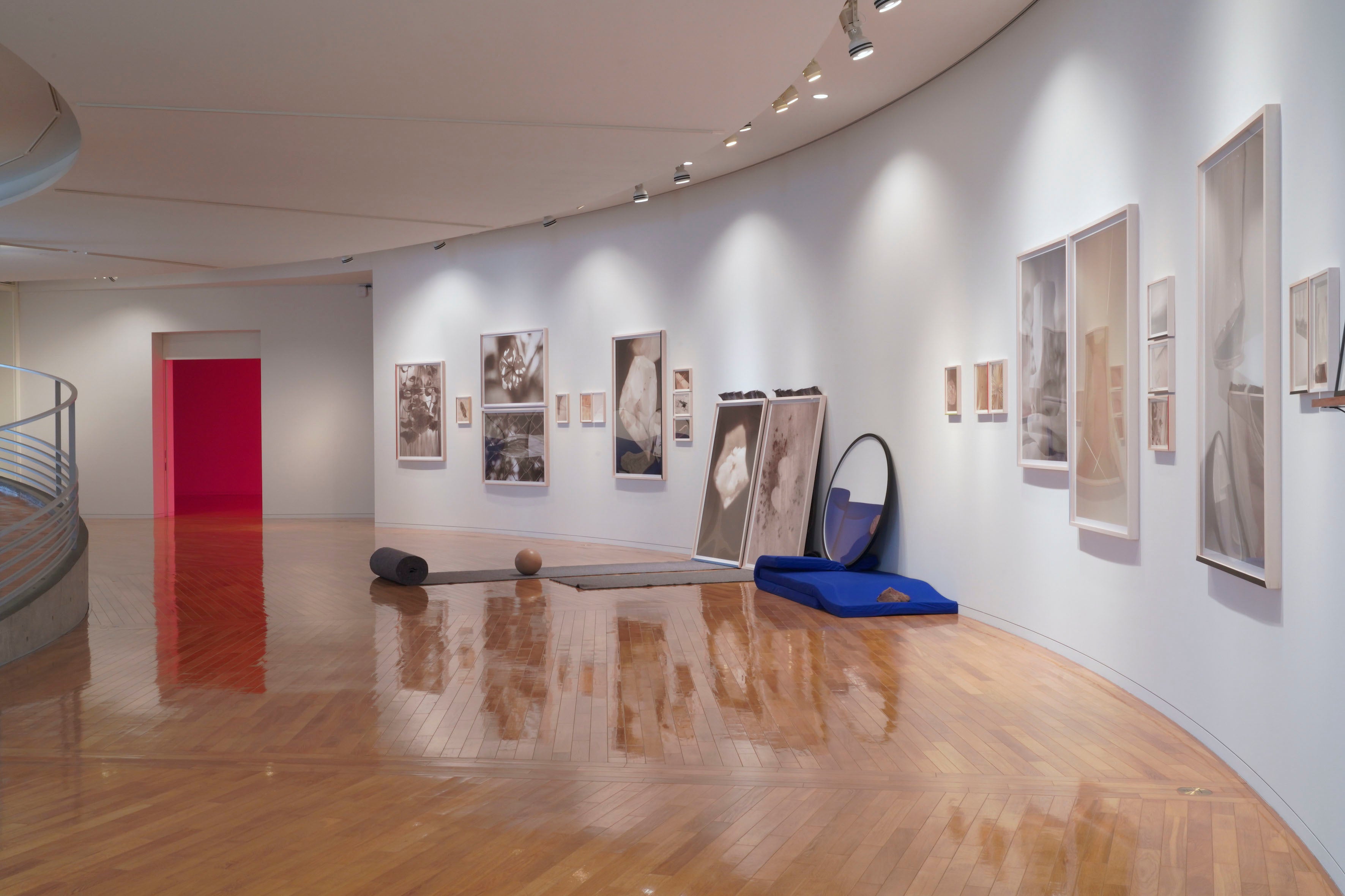 展示風景：「動詞を見つける」小海町高原美術館［長野］2022年