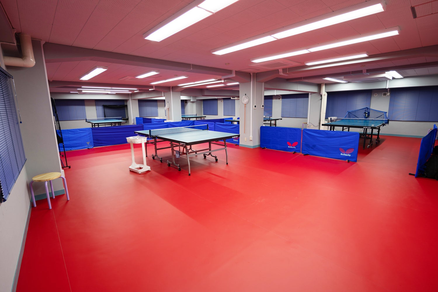 卓球台5台を常設