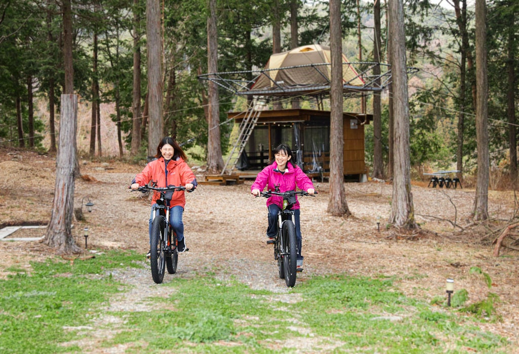 宿泊中にレンタルできるEBIKE