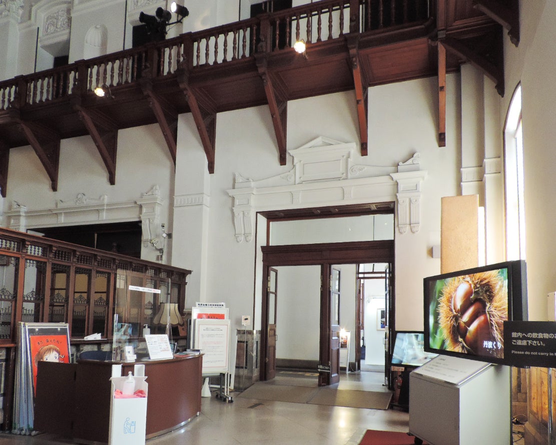 館内入口付近の様子