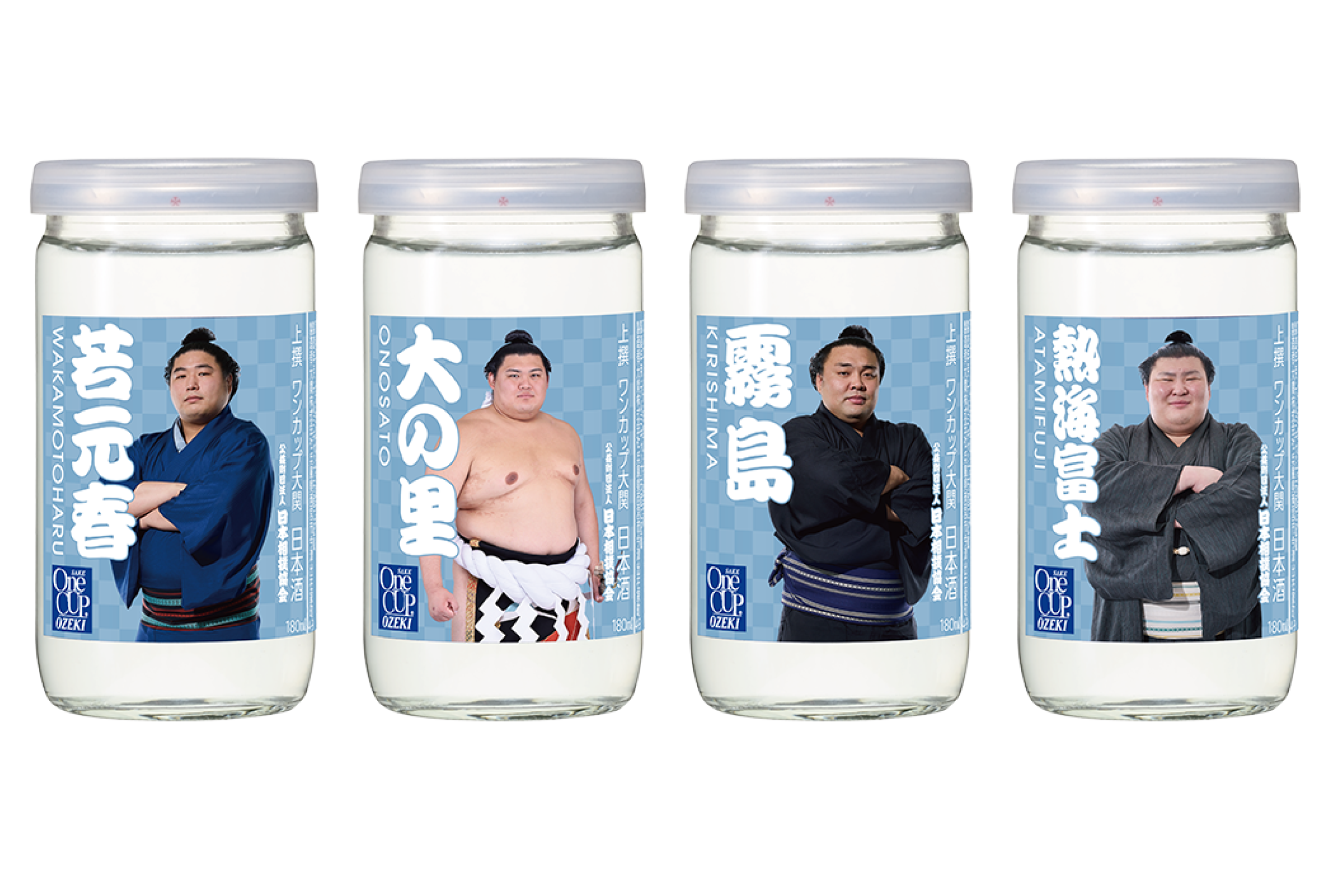日本相撲協会設立100周年を記念したコラボ商品「上撰ワンカップ180ml