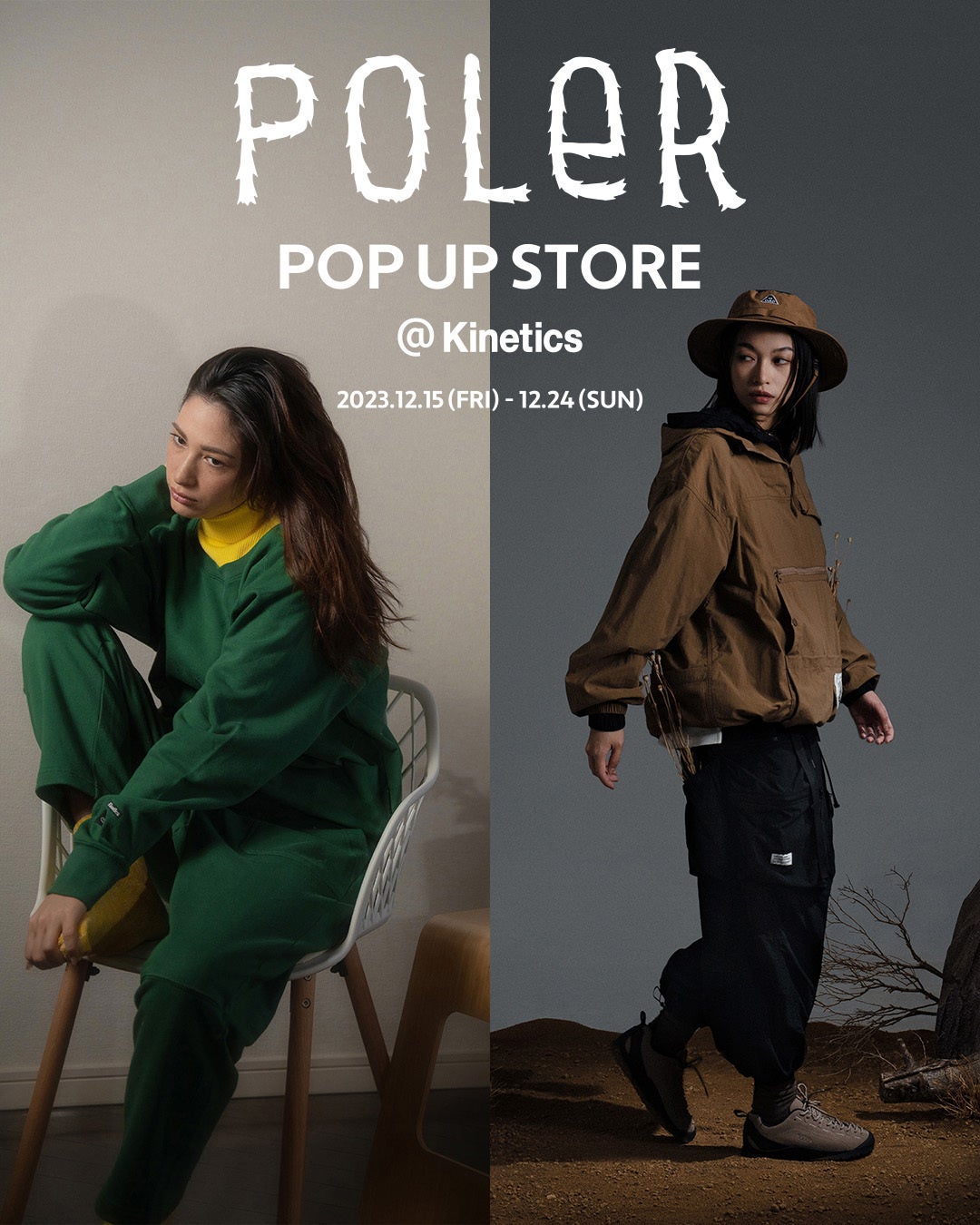 POLeR POP UP STORE at Kinetics Shop