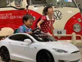 子どもも大人も「乗車」OK！ ミニ撮影会
