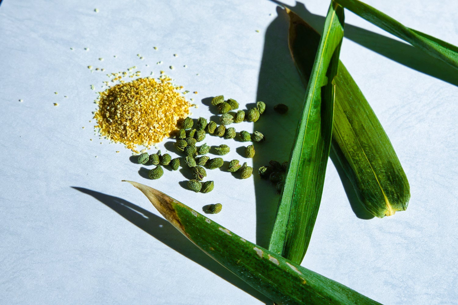 スエコザサ、柚子陳皮、朝倉山椒