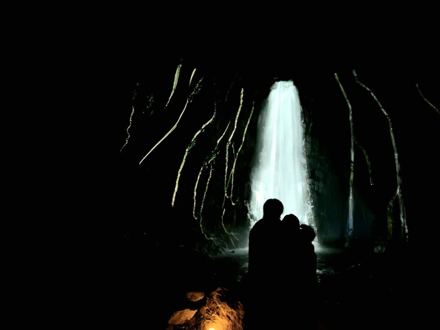 白糸の滝プロジェクションマッピング