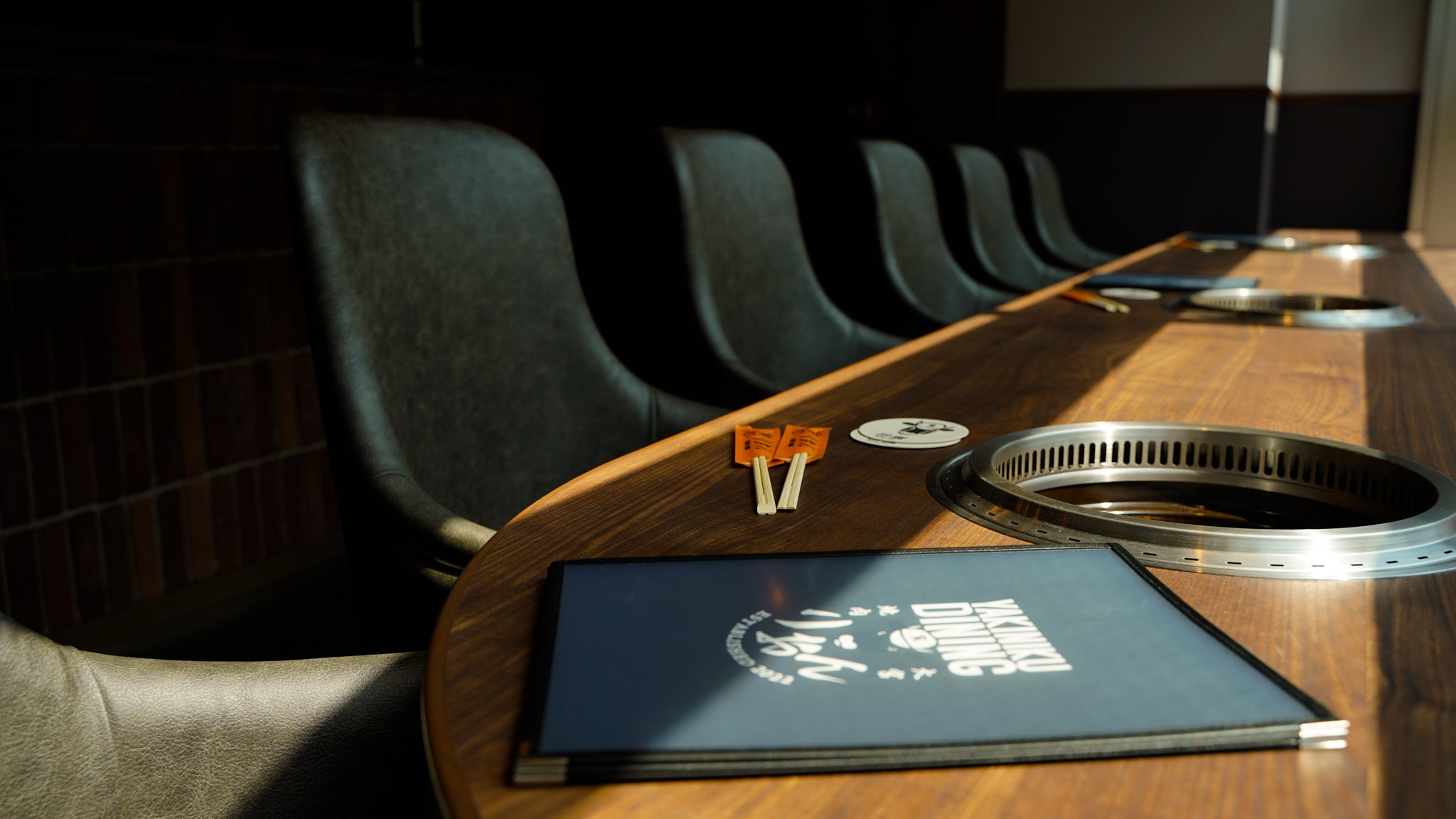 デートに最適なカウンター席