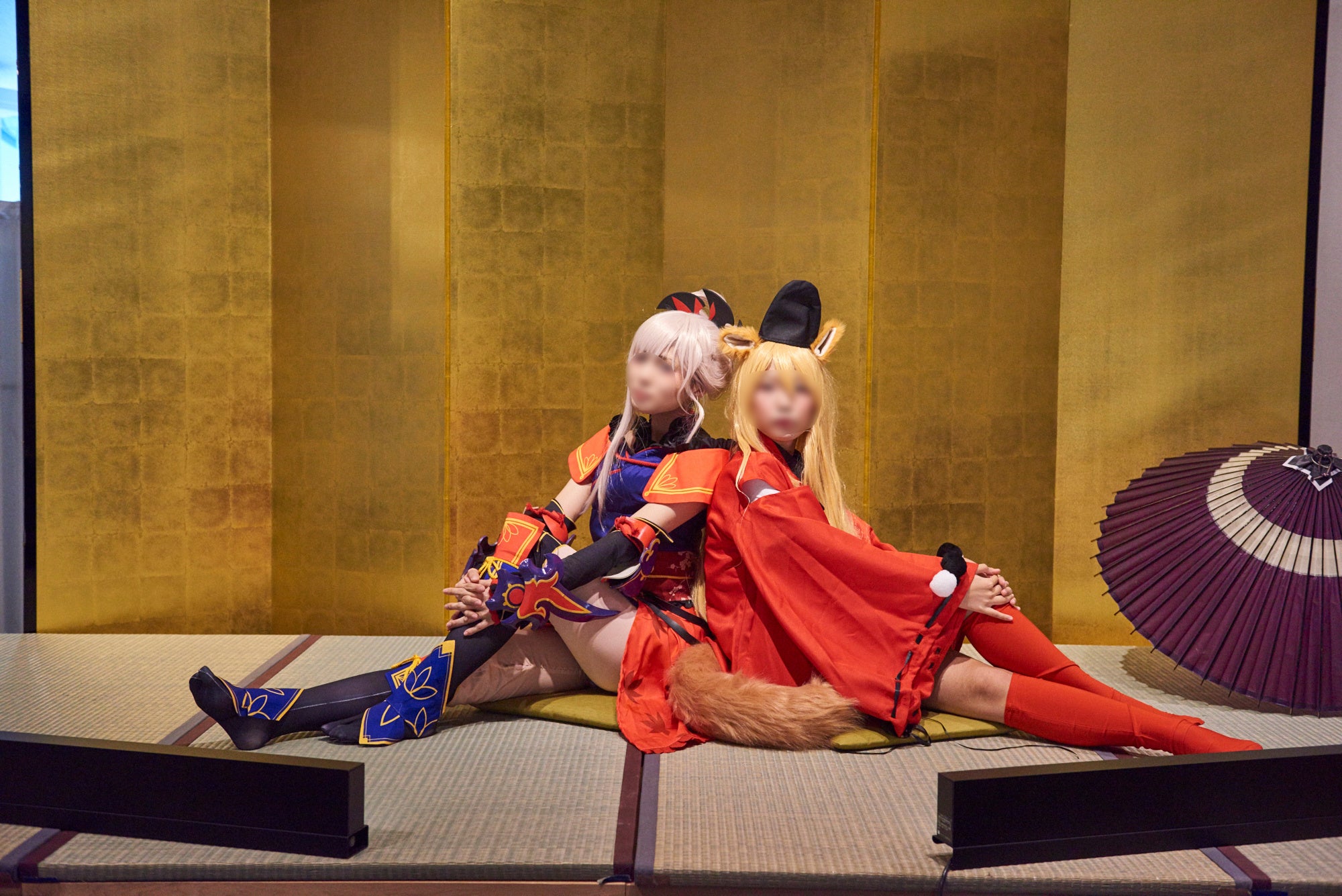 コスプレエリアの様子(2018年)