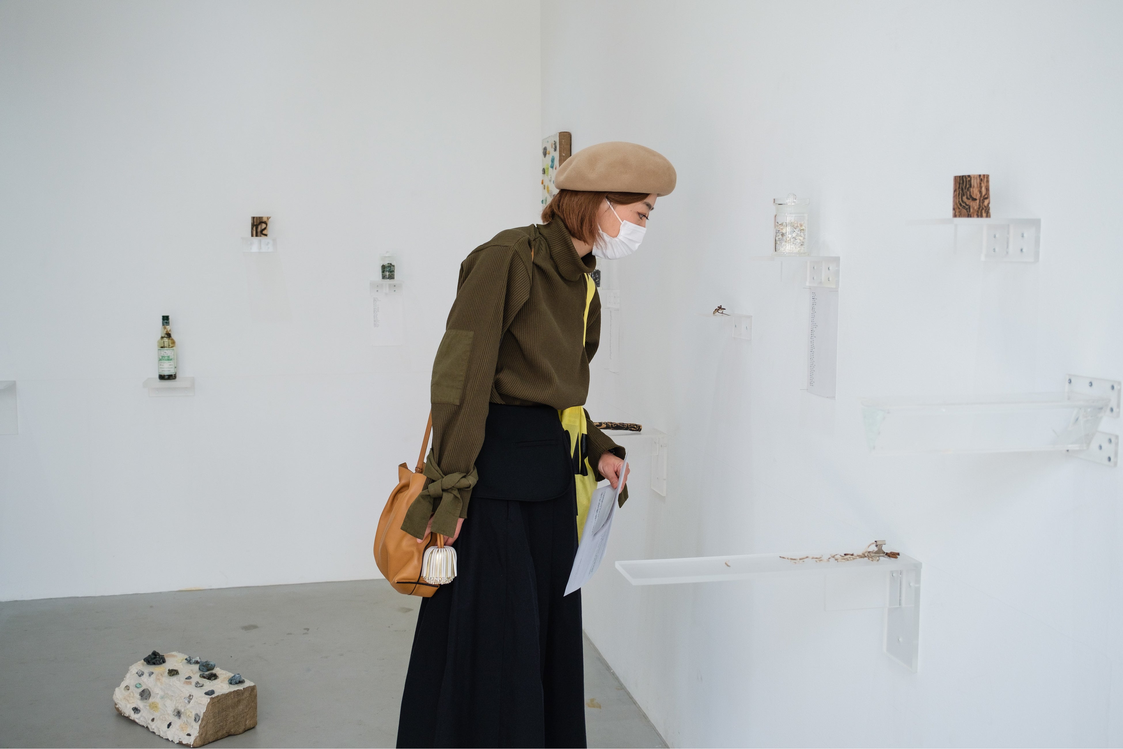 森山泰地個展「木を見て森を見る」 （KANA KAWANISHI GALLERY）展示風景