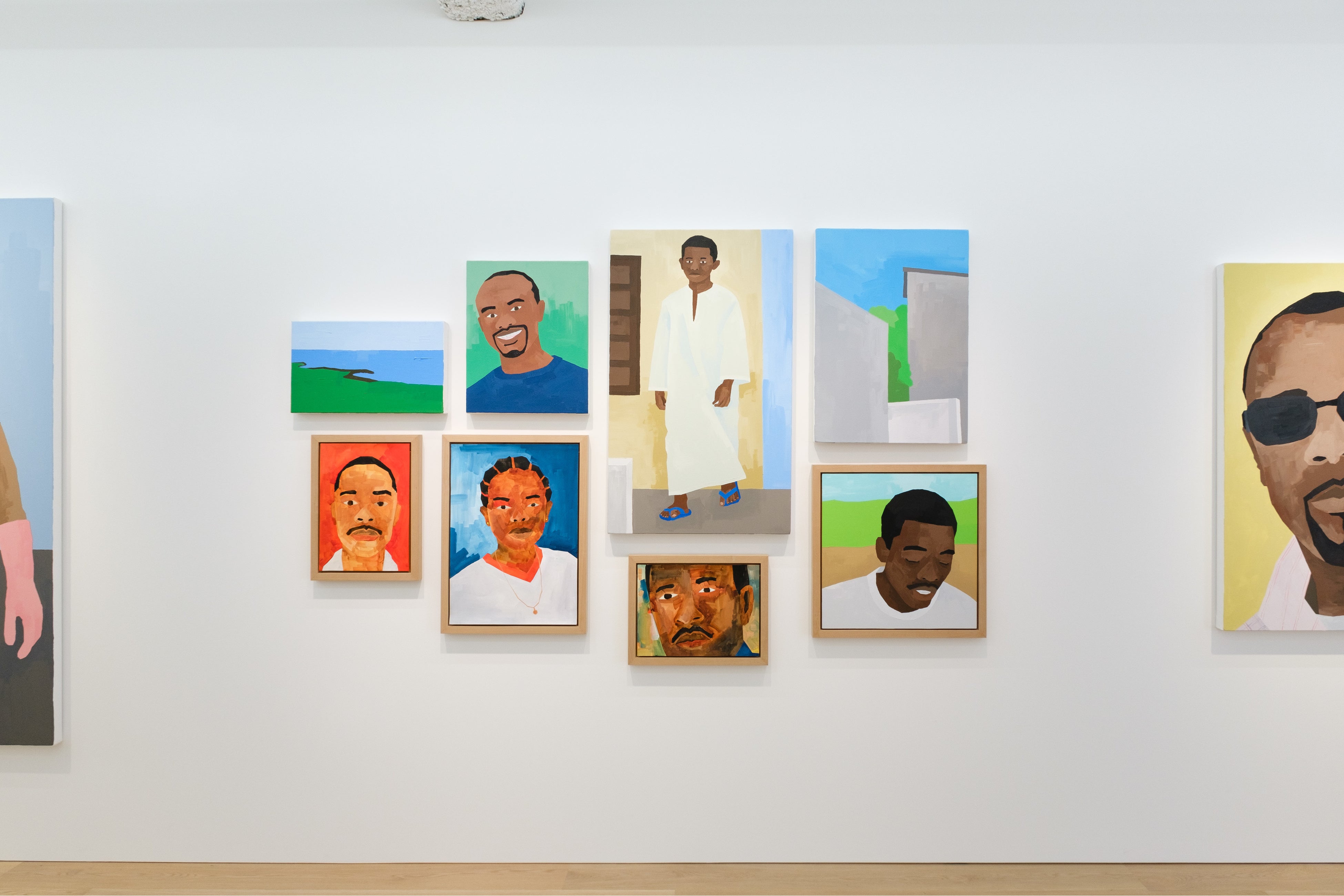 ソワーマドゥ・イブラヒム個展「Farewell Savane」 （KOTARO NUKAGA）展示風景