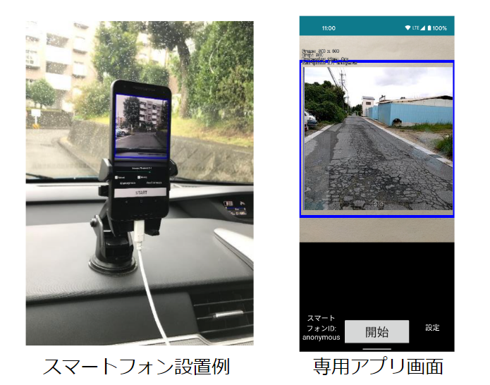 RoadManagerスマートフォン設置