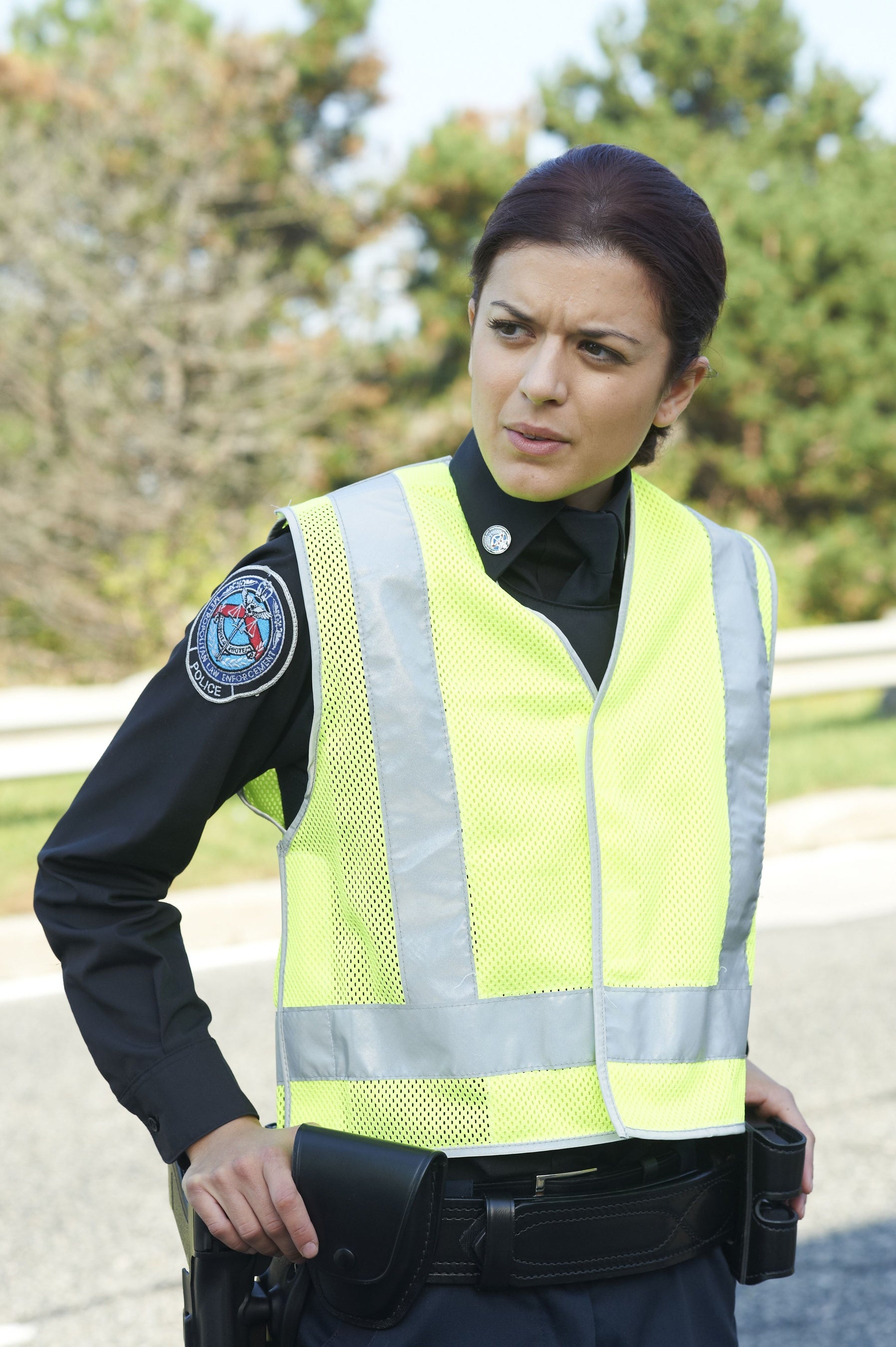 シーズン4から登場するクロエ役のプリシラ・ファイア © 2013 Rookie Blue Four Inc.