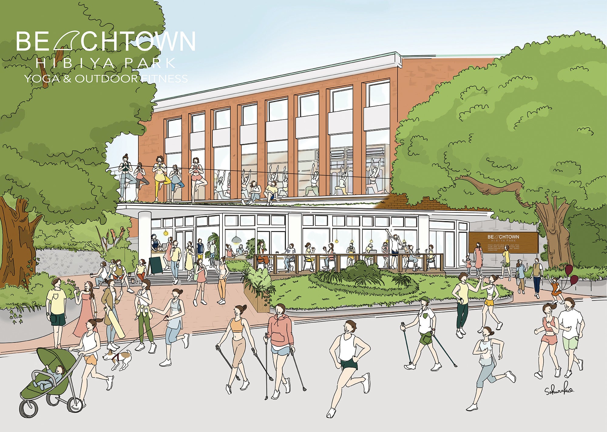 BEACHTOWN日比谷公園イメージ