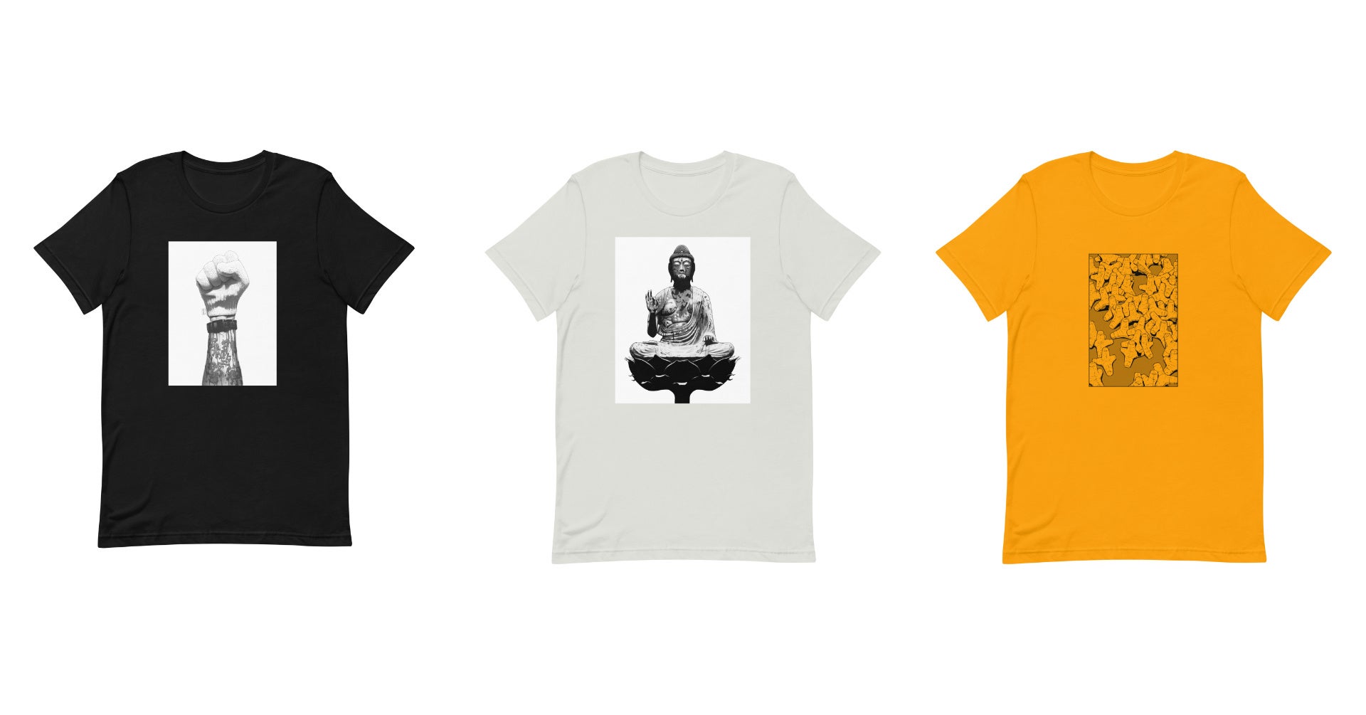 Andrew Browne Store Tシャツ 各5,500円（税込） 