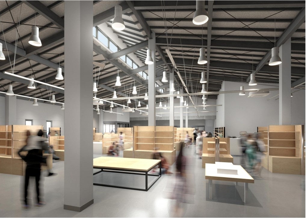 物販エリア　あさま市場