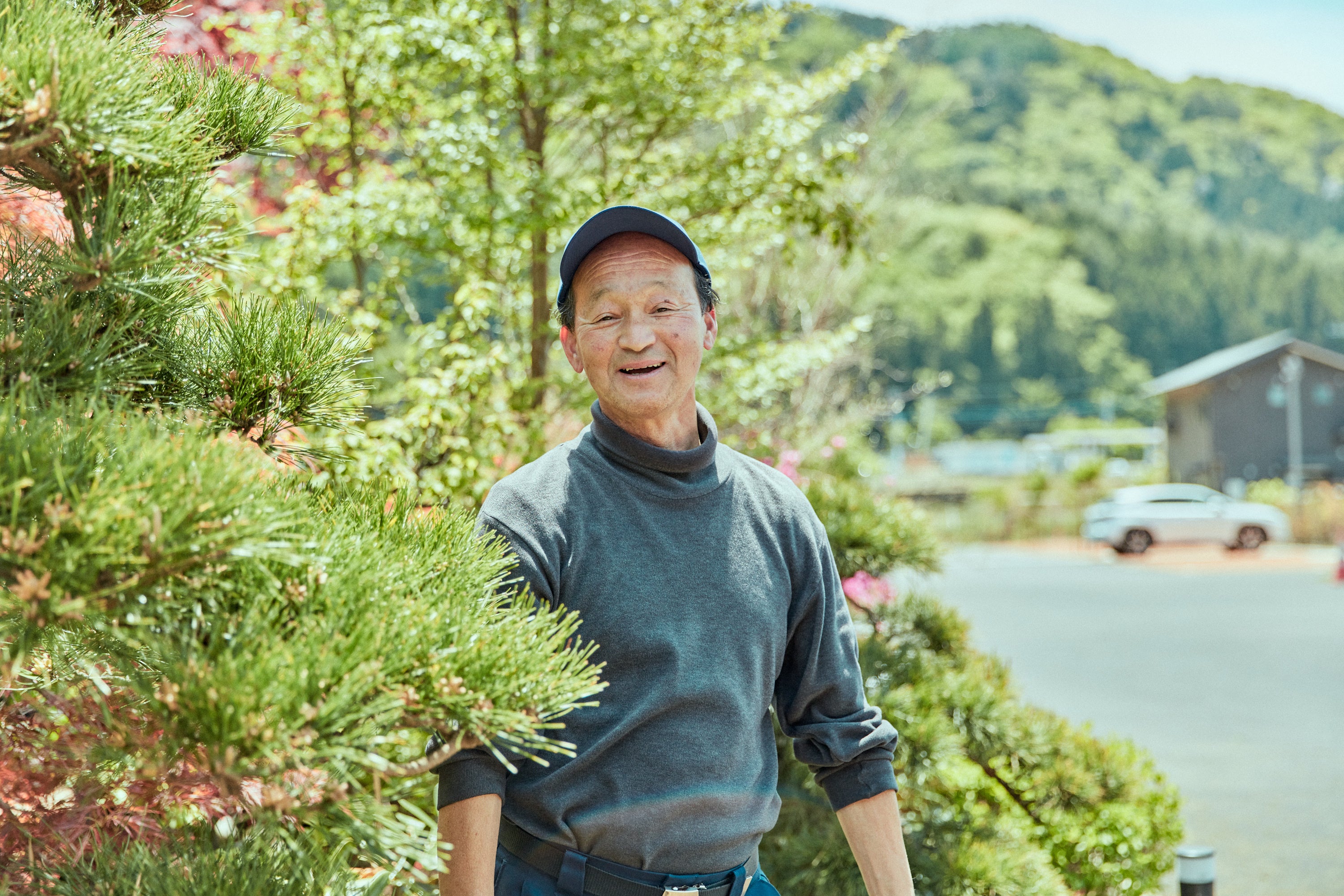 10年20年先を見据えて本施設を一緒につくりあげていく 西村造園：西村富男