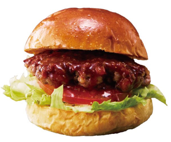 ● 本覚バーガー ￥1,350