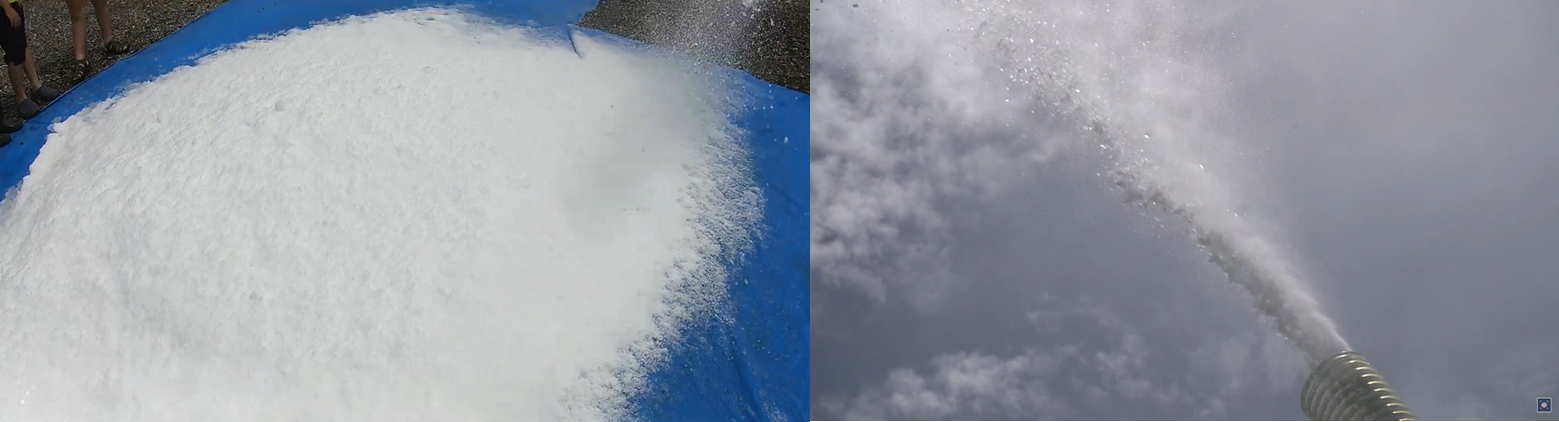 雪原・雪降らしイメージ