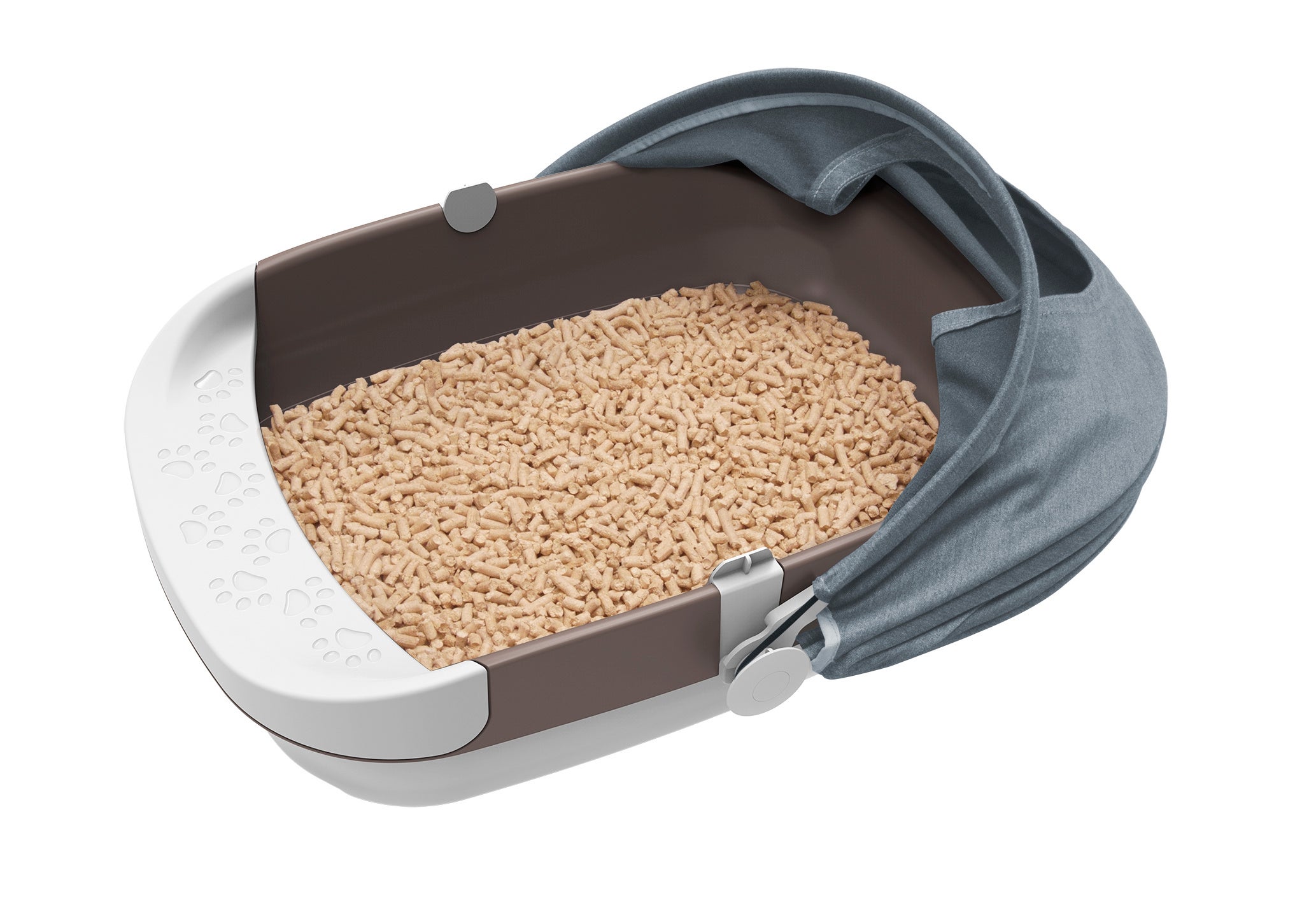 「エステーペット 実感消臭トイレ」フルオープン時