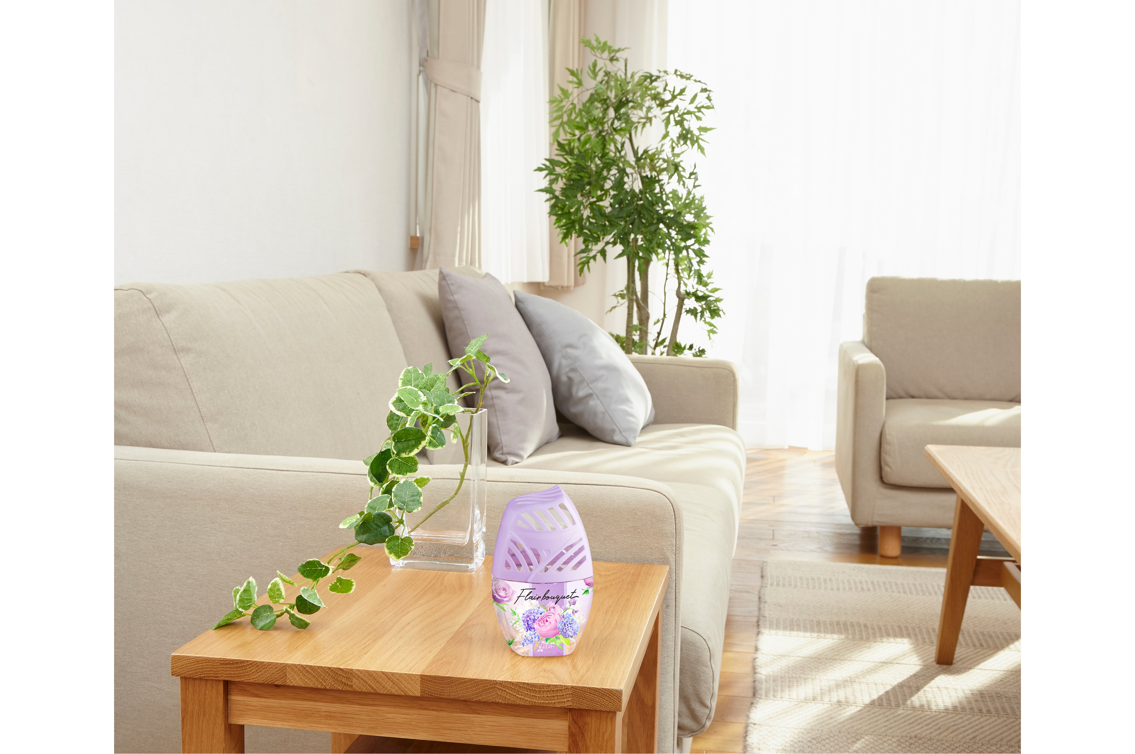 「玄関・リビング用 消臭力」使用イメージ