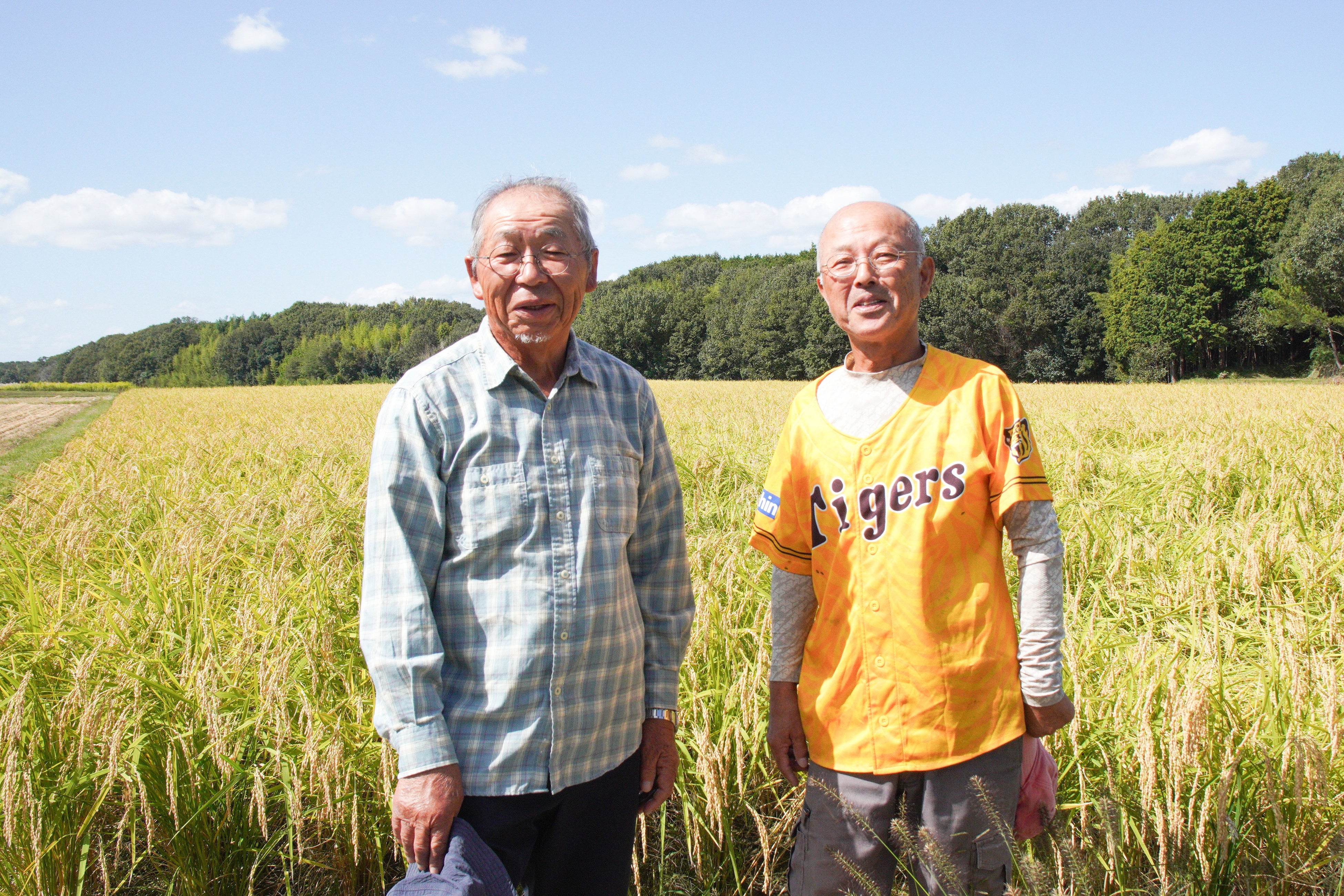 今回新たにパートナーとなったグループのメンバーである出井利之さんと藤本一信さん。