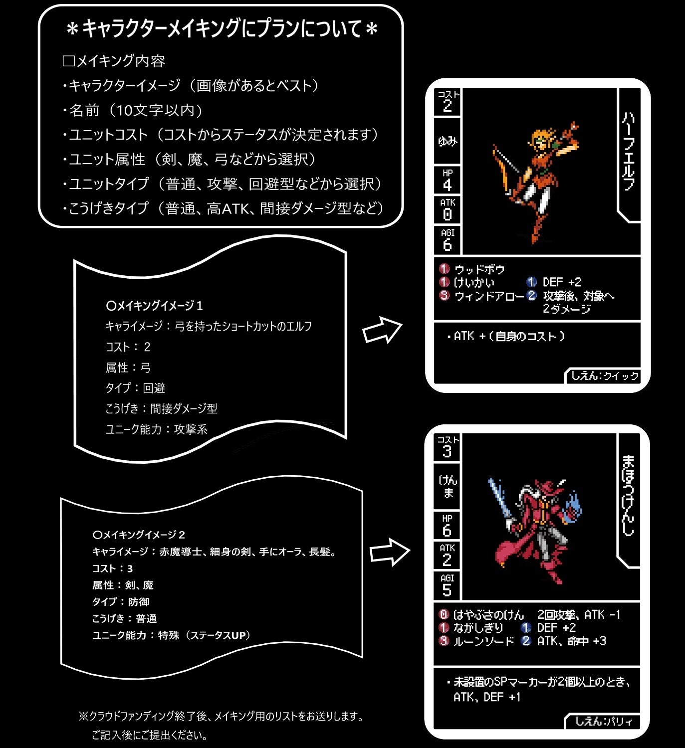 オリジナルカード製作イメージ。まさに「キミだけのカード」が！