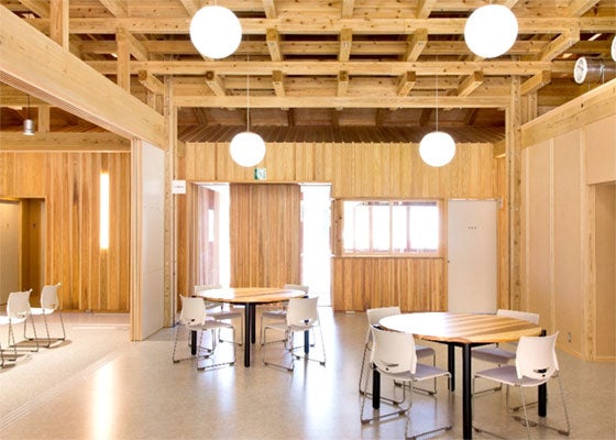 人材育成棟カフェスペース
