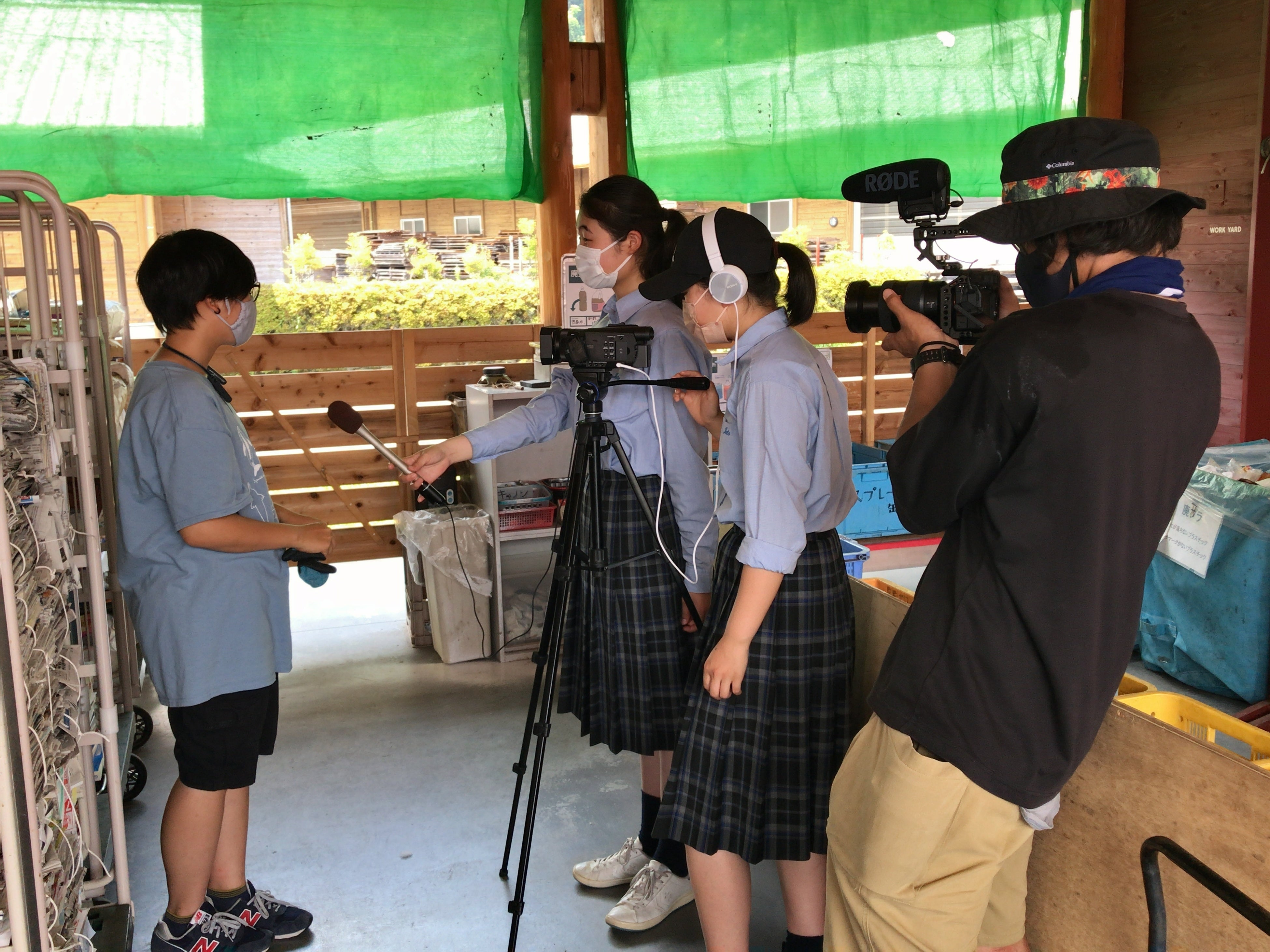 撮影メイキング