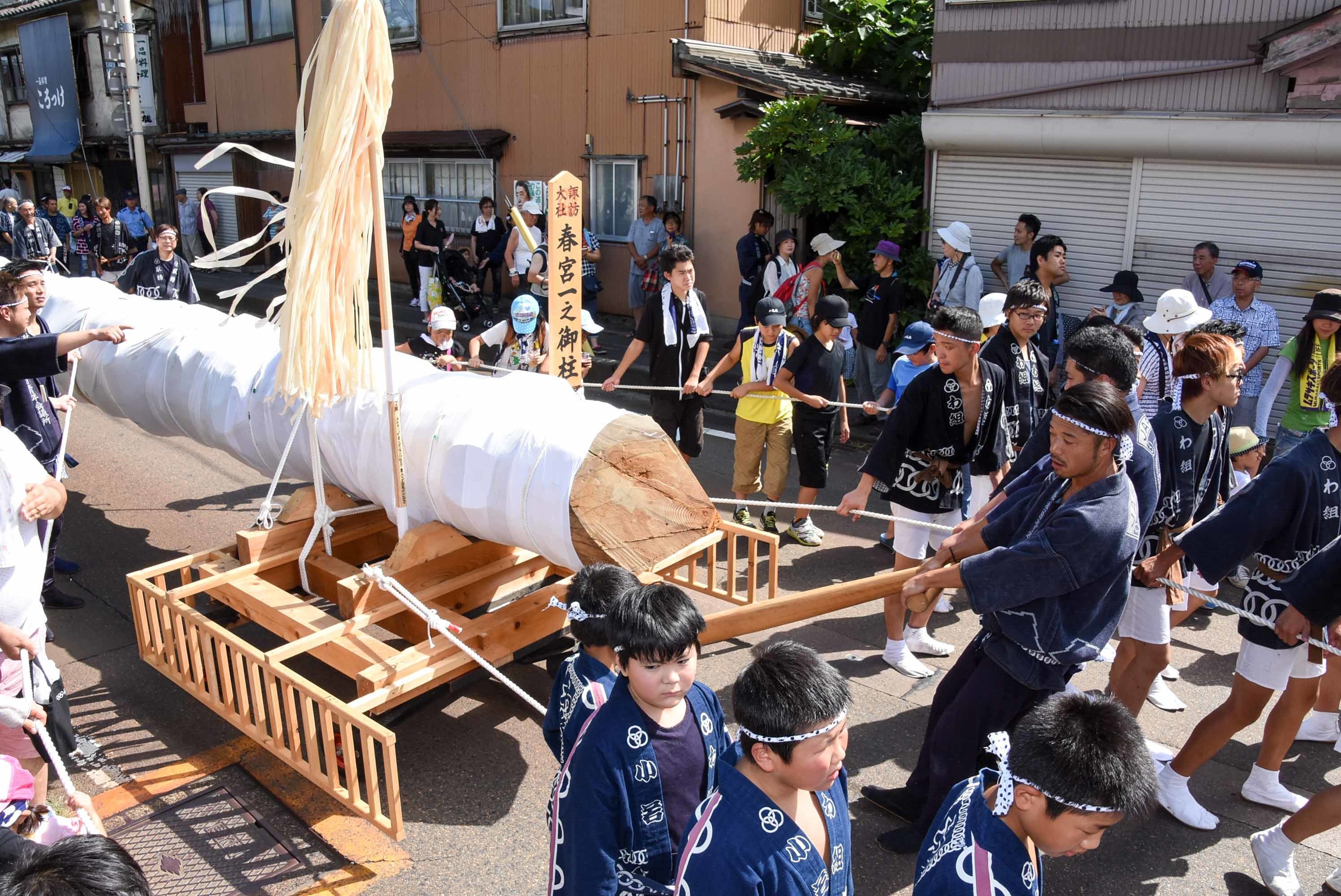 非売品 ビンテージ 信州 諏訪大社 御柱祭 華麗 祭り パネルポスター 当時物 LCV 令和四年御柱祭ブルーレイ+DVDセット