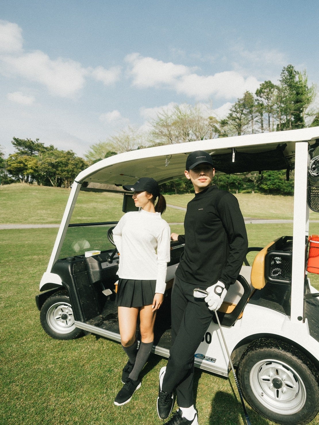 左ロングモックネック 右ロングモックネック