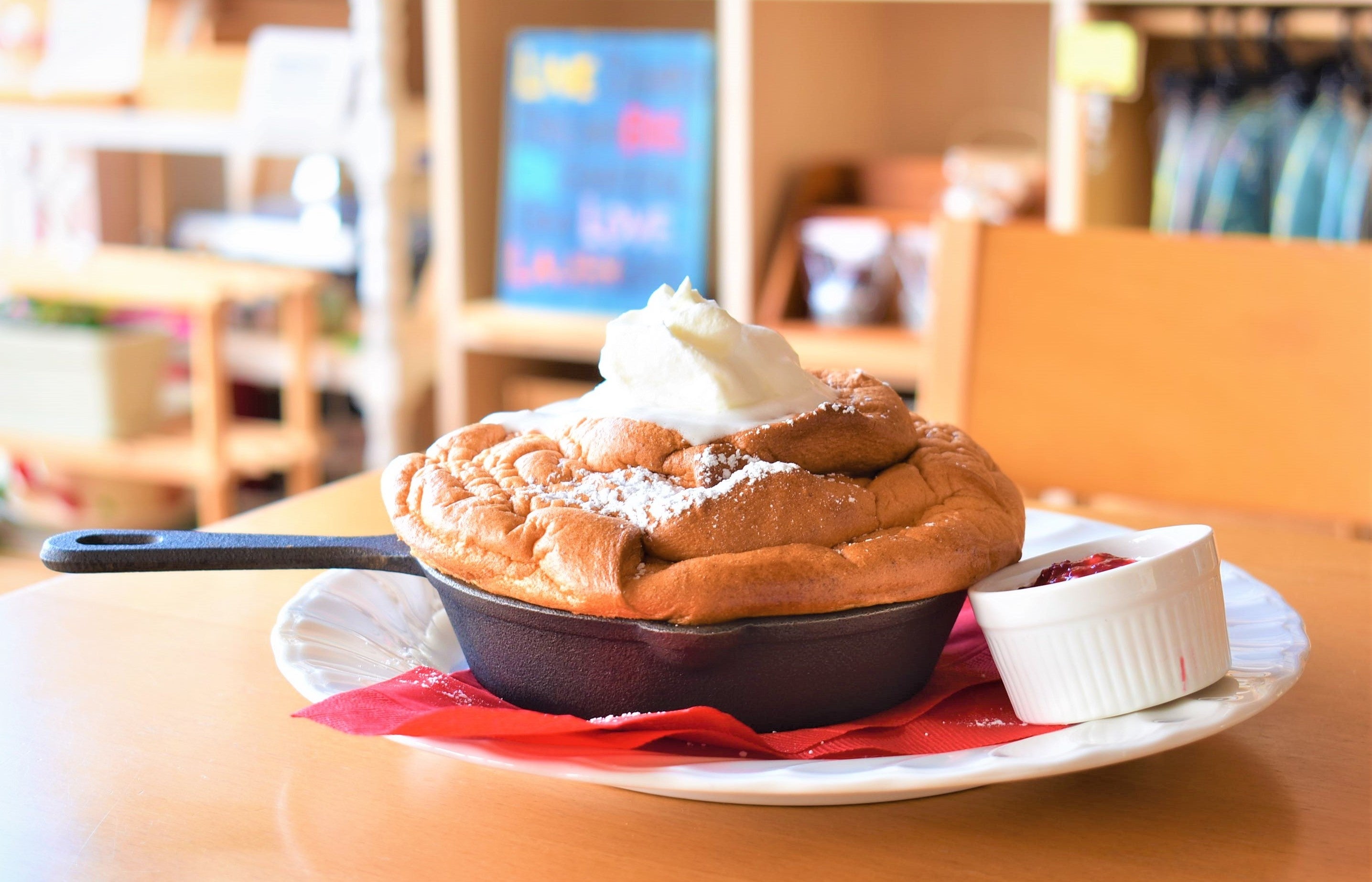 コーヒーハウスショコラ「スフレパンケーキ」